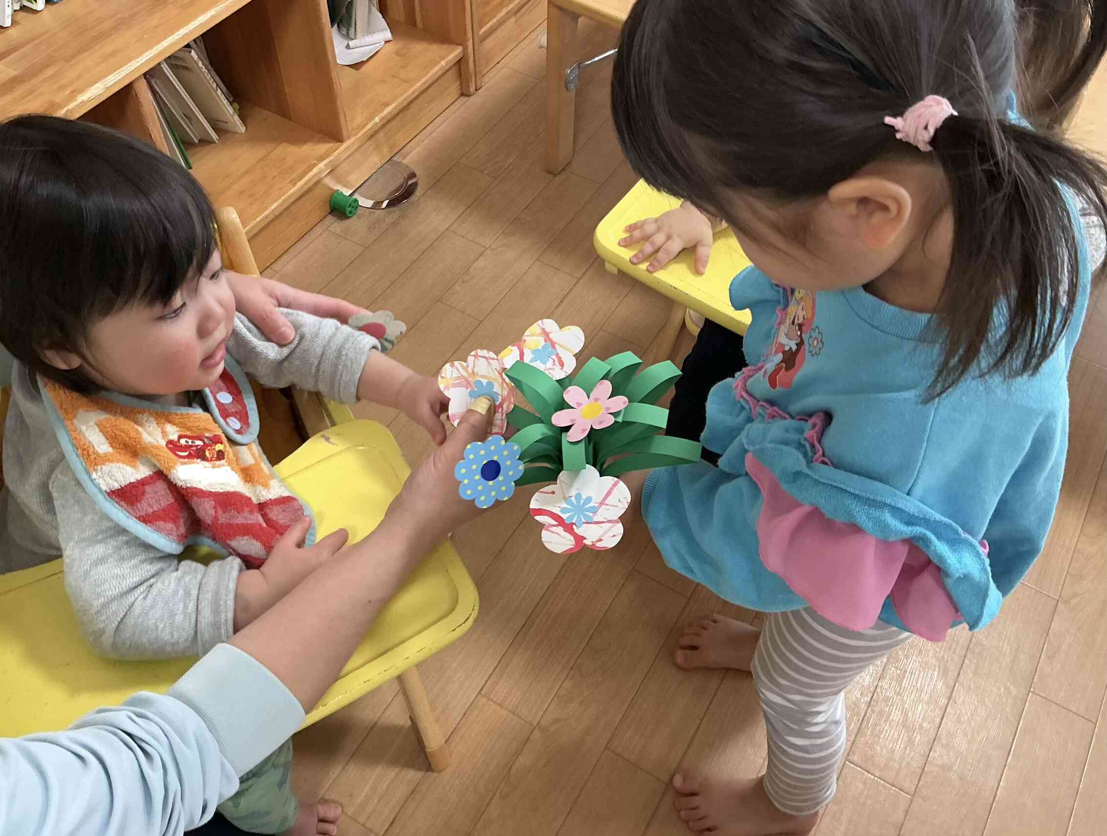 ひよこ組さんのお世話をしてくれてありがとう⭐︎