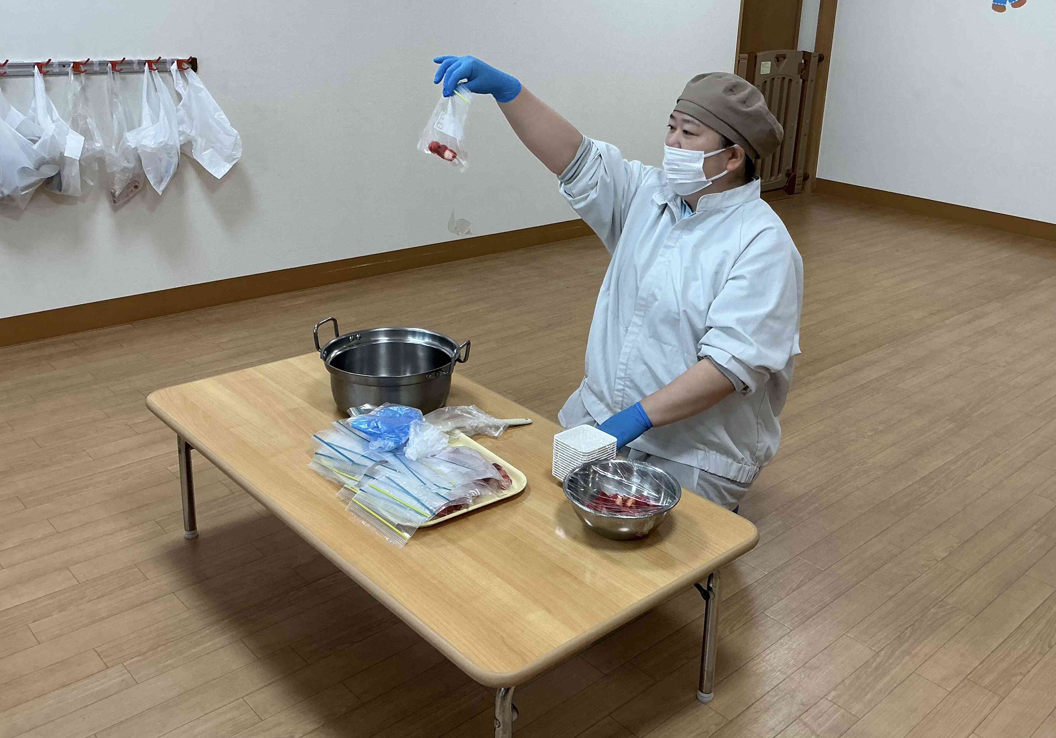 給食の先生♡いつも楽しい食育　ありがとう♡