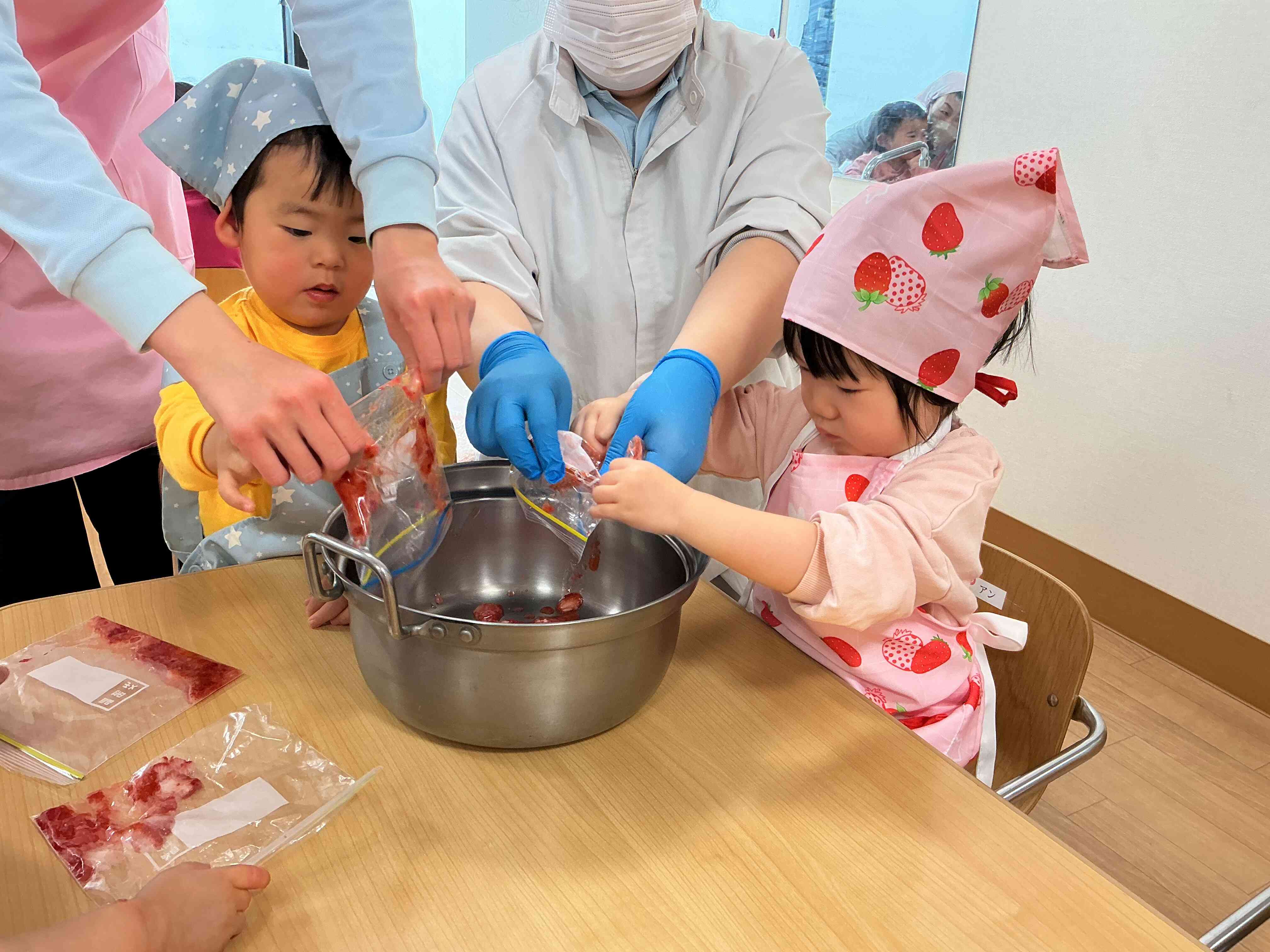 真剣な眼差しです！