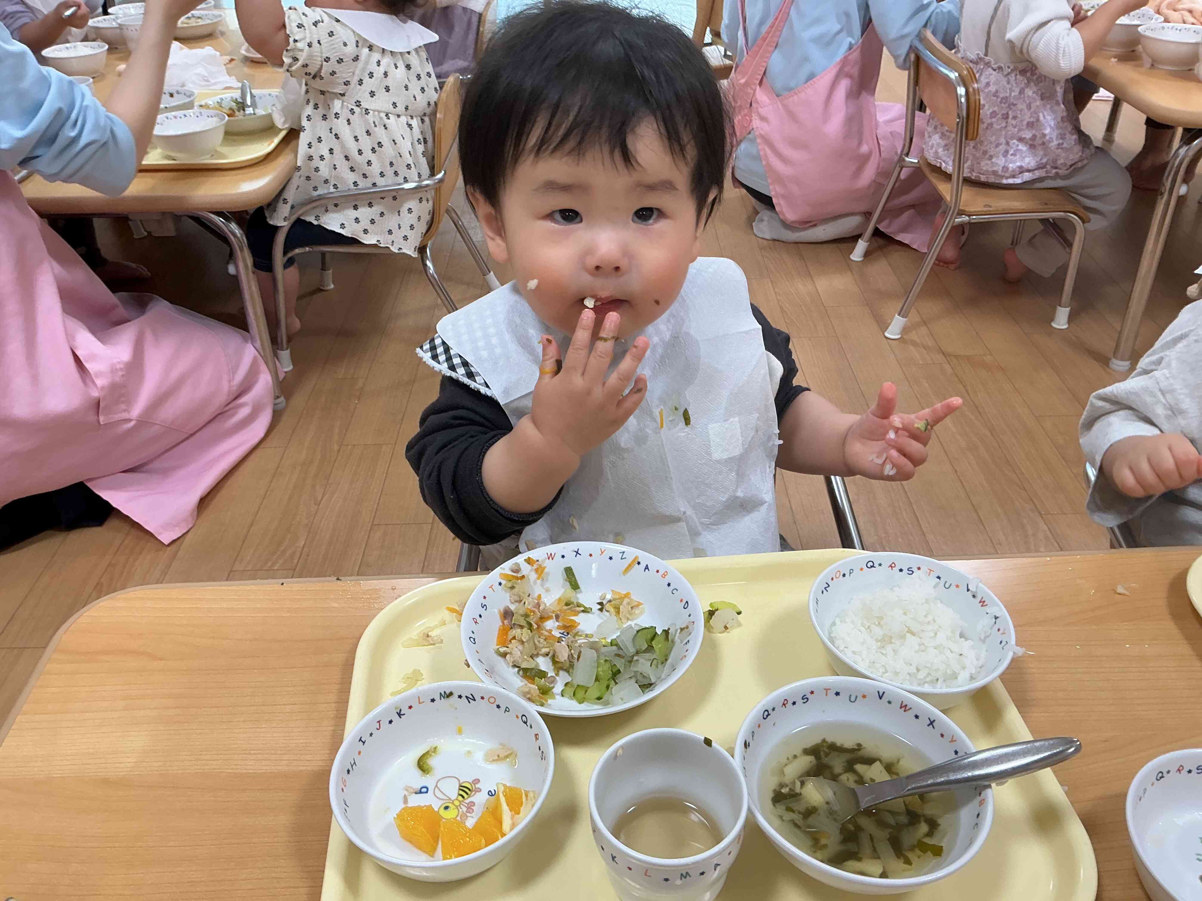 もぐもぐ美味しいね♪