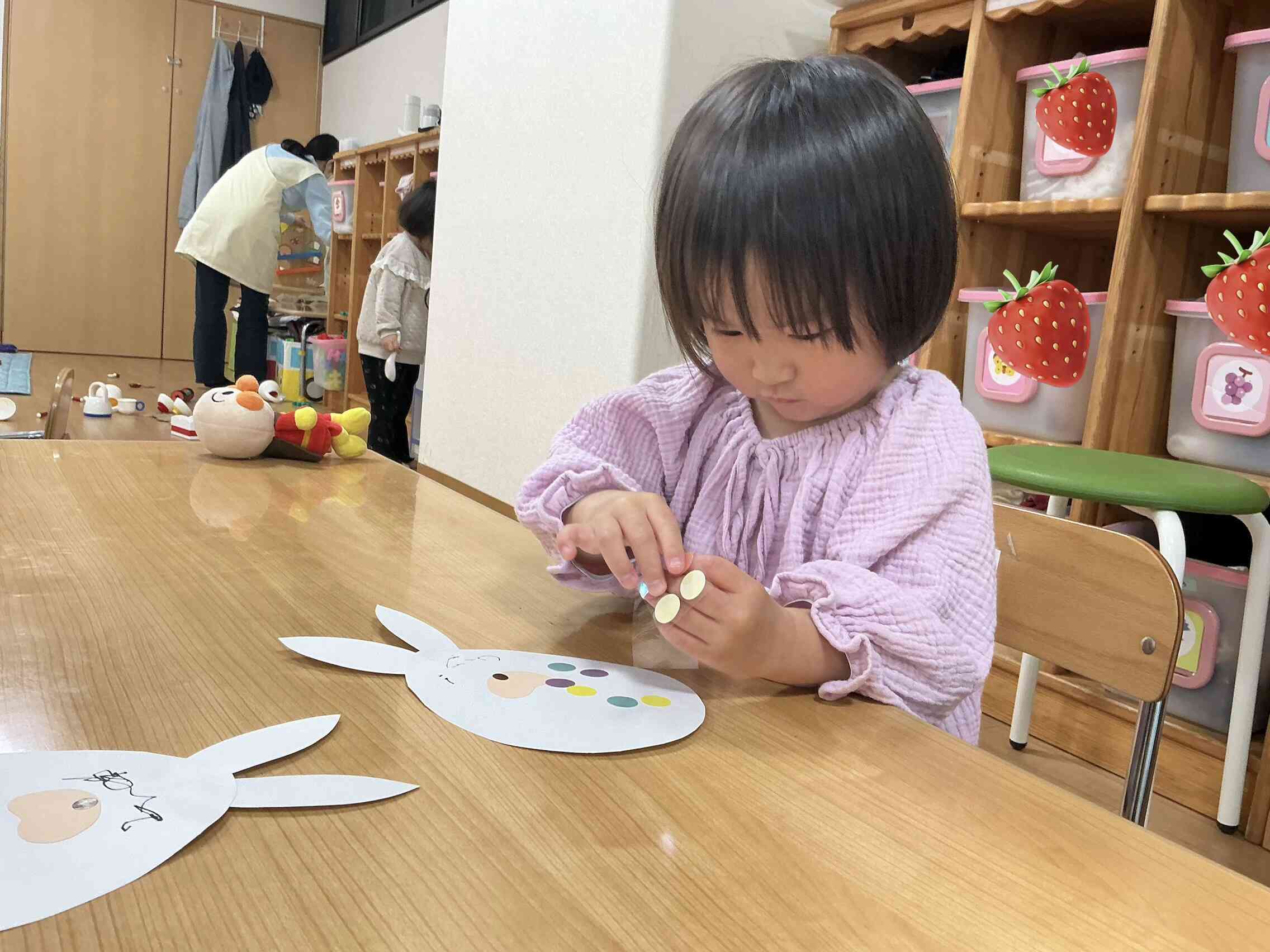 たくさん貼ったよ！