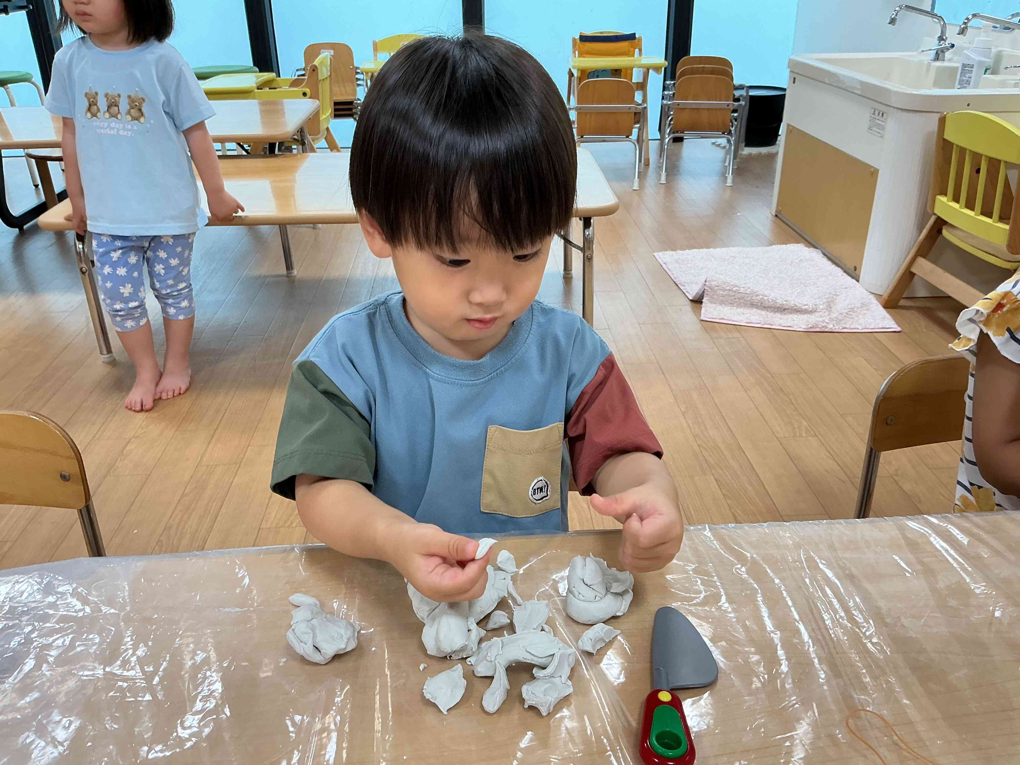 ☆粘土遊び☆