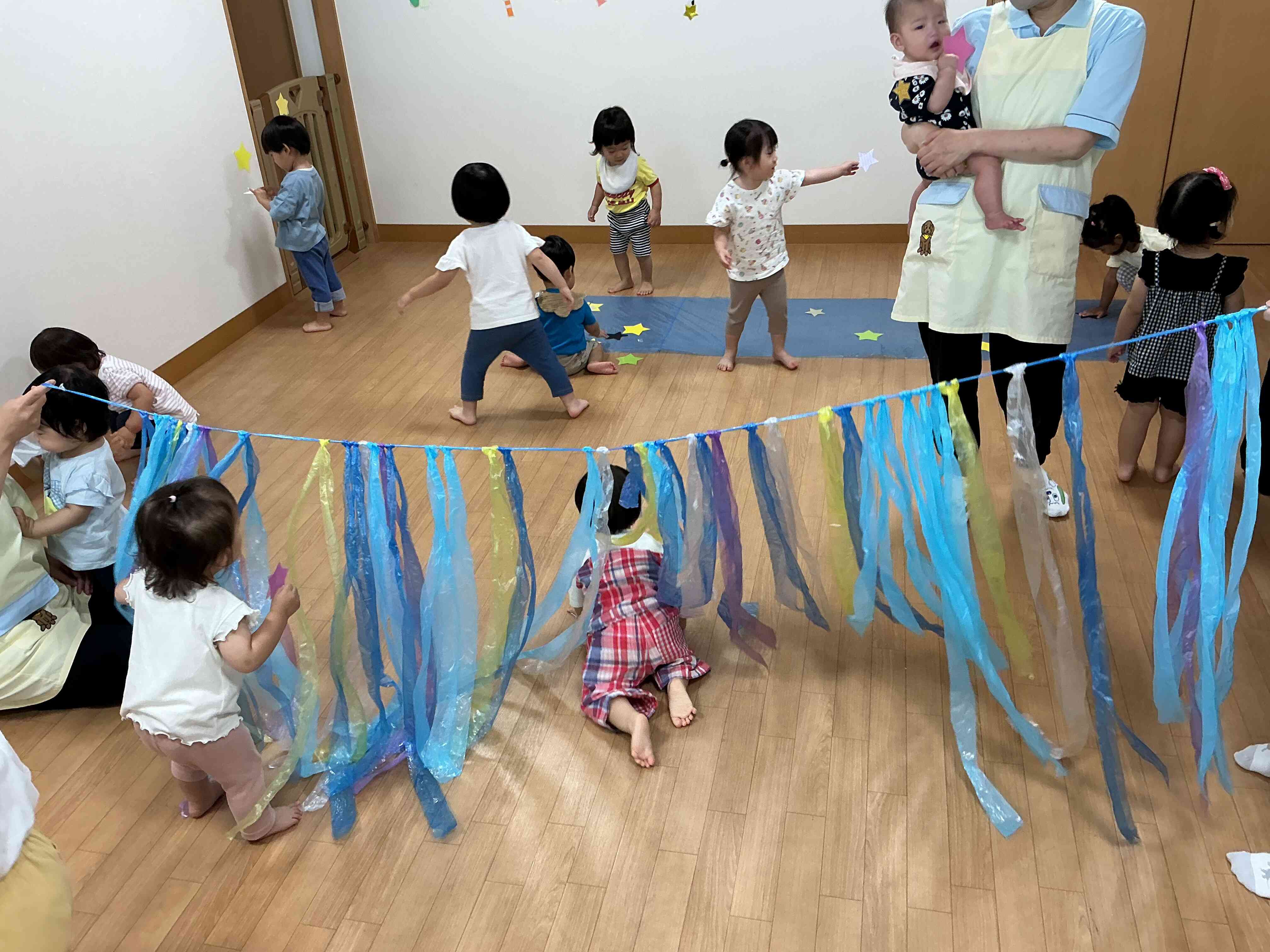 お星様どこにあるかな〜?
