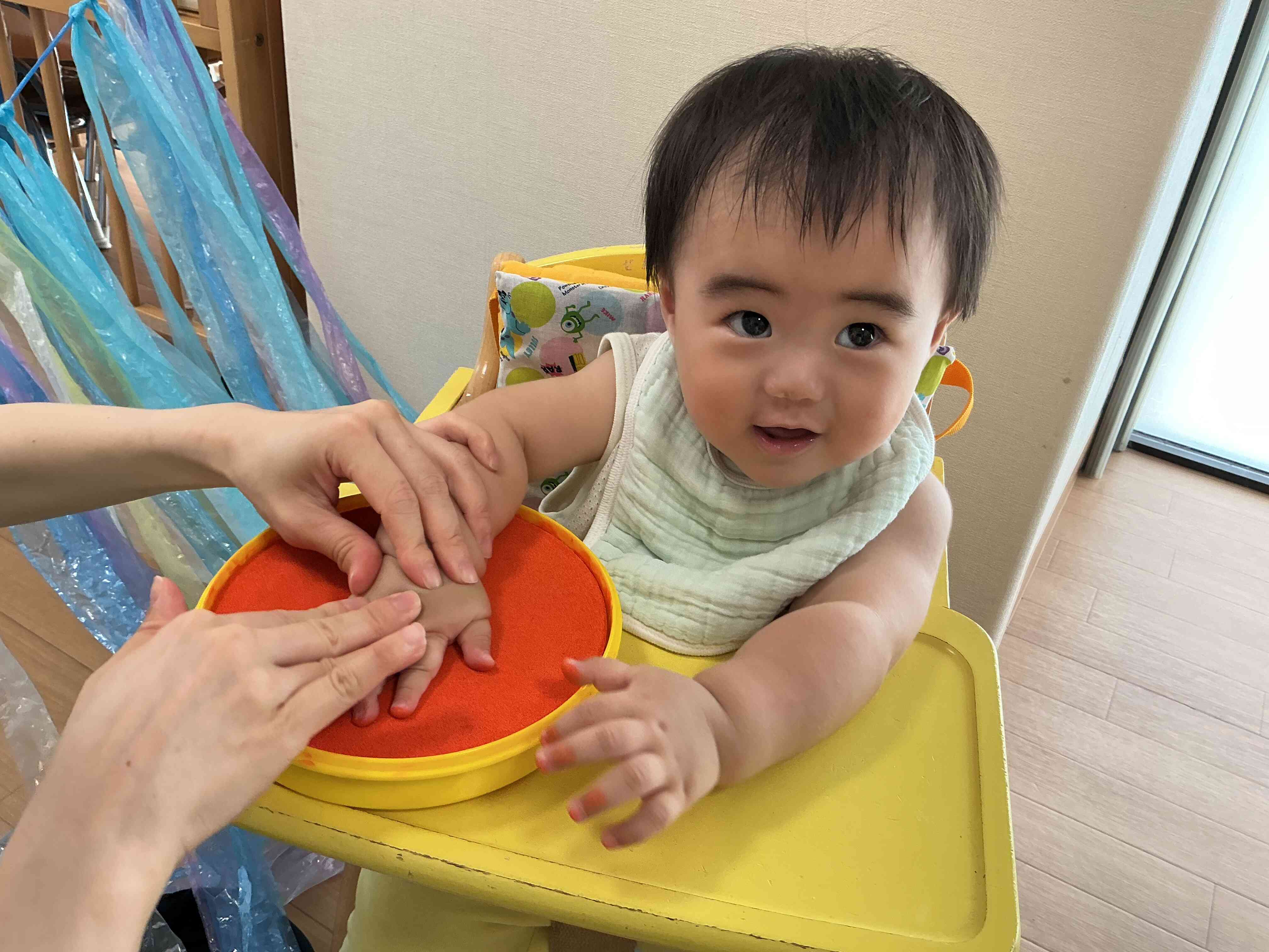 手型スタンプ♪
