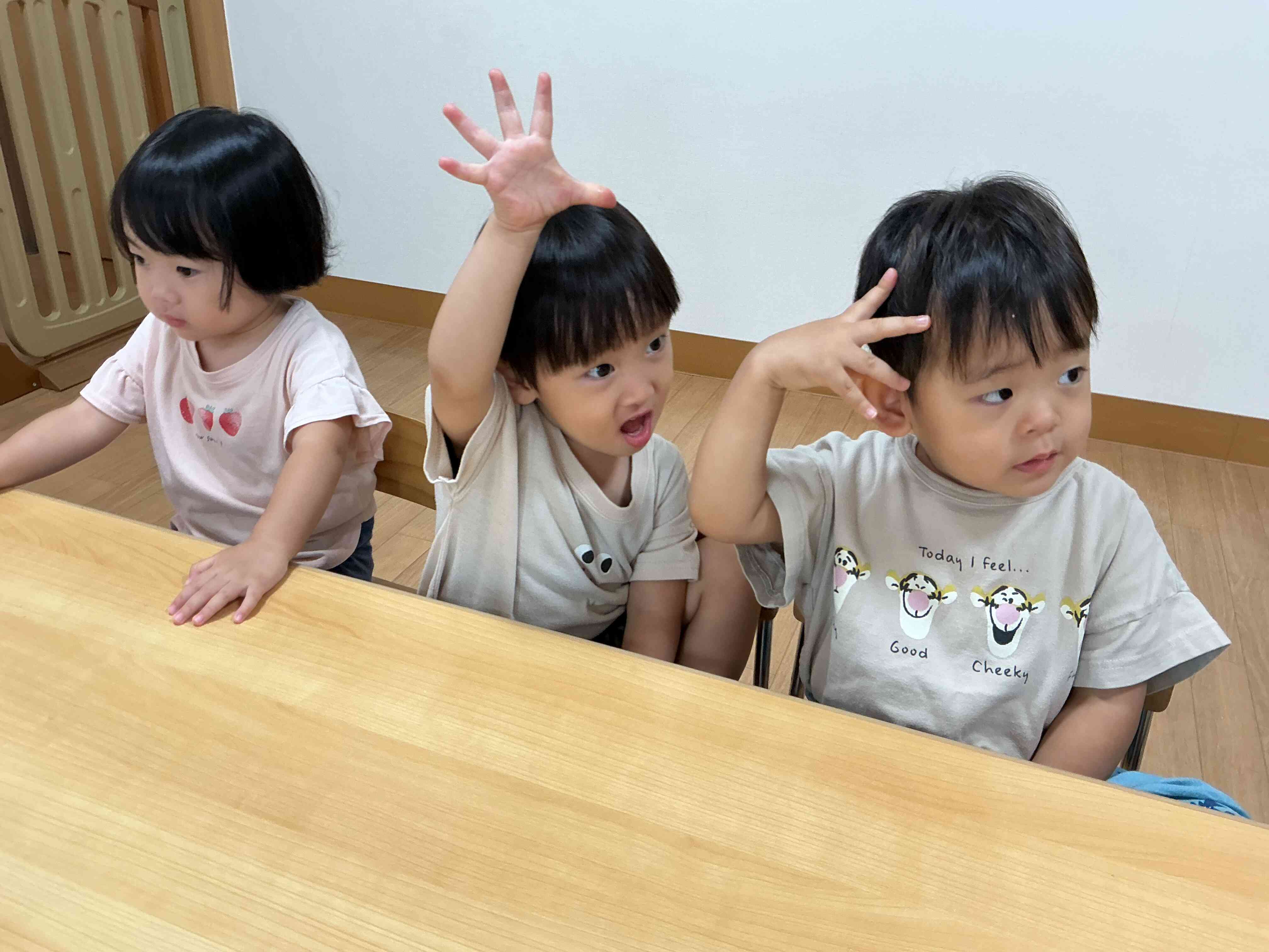 〇〇く~ん 「は~い!!」