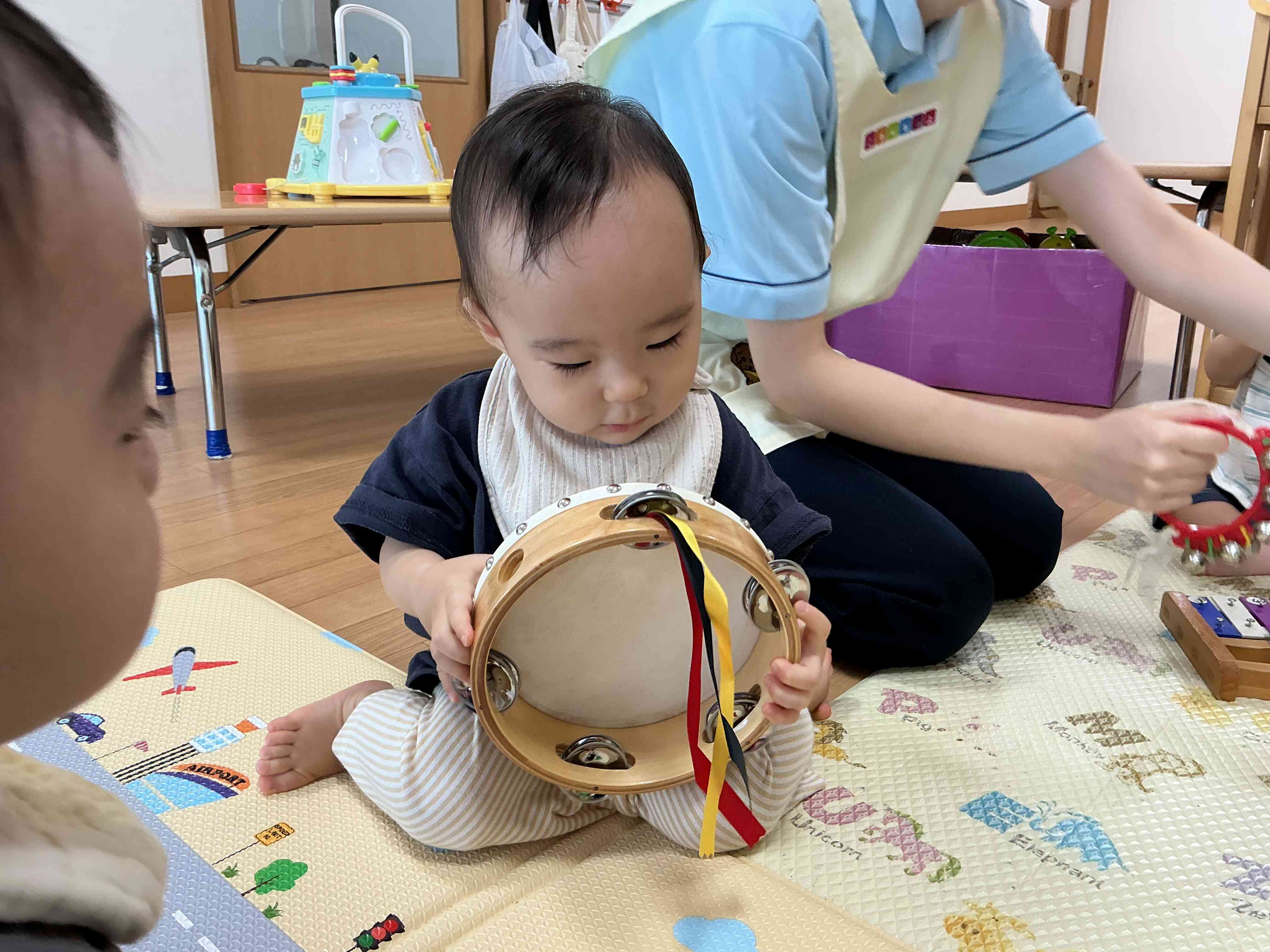 これがタンバリンなのね！