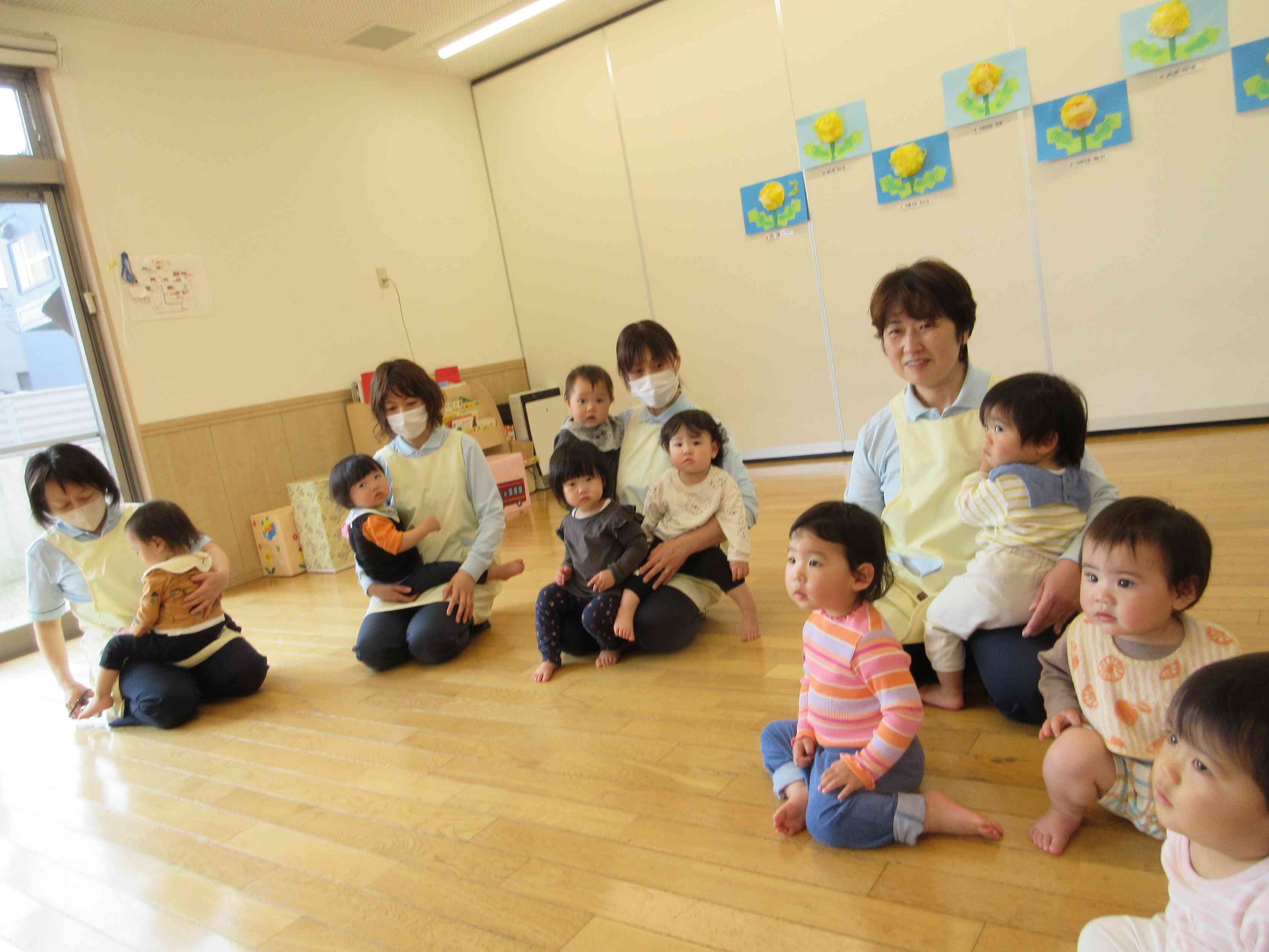 今年度☆初のリトミック