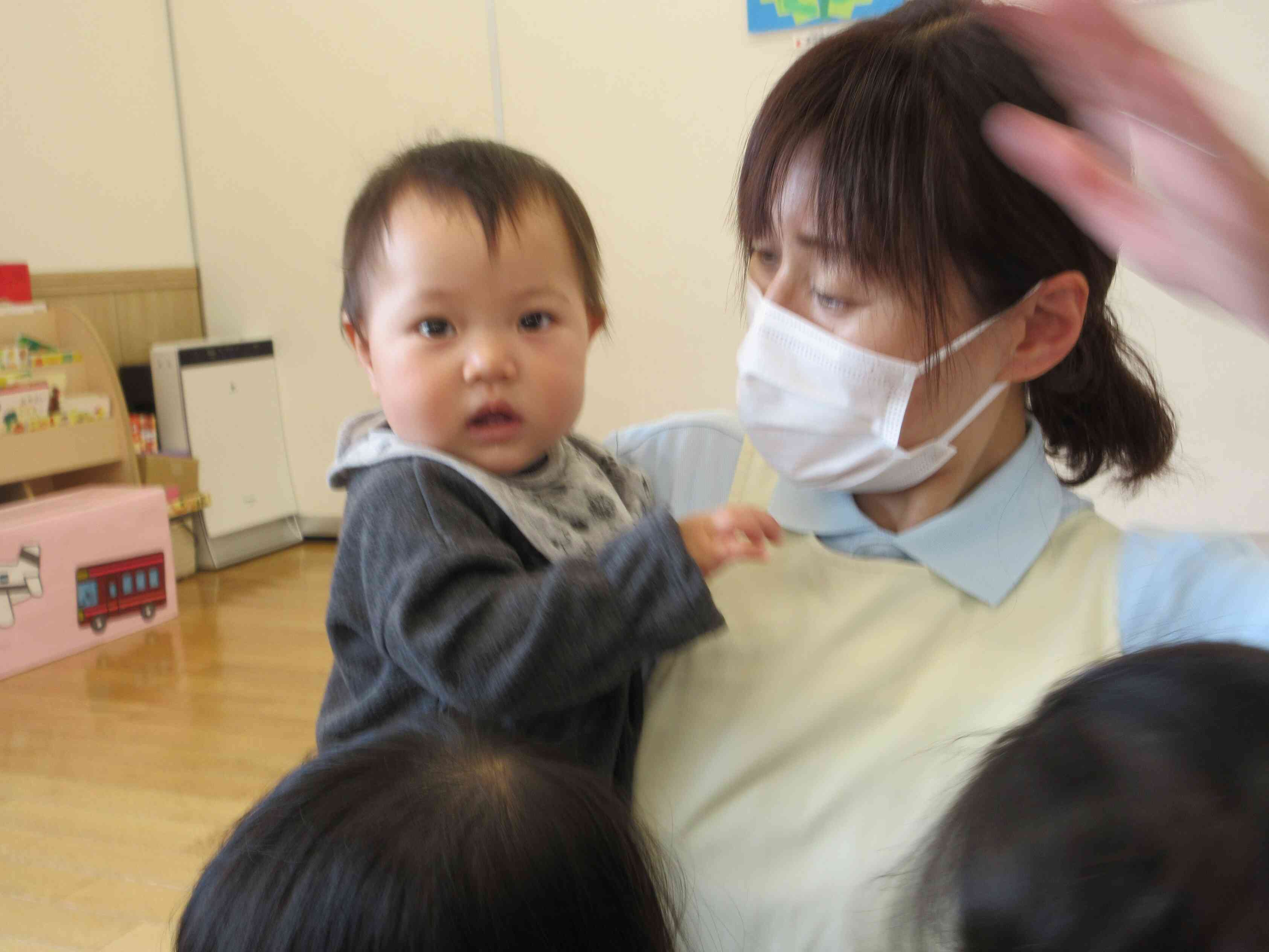 りす組さんも泣かずに参加しました☆