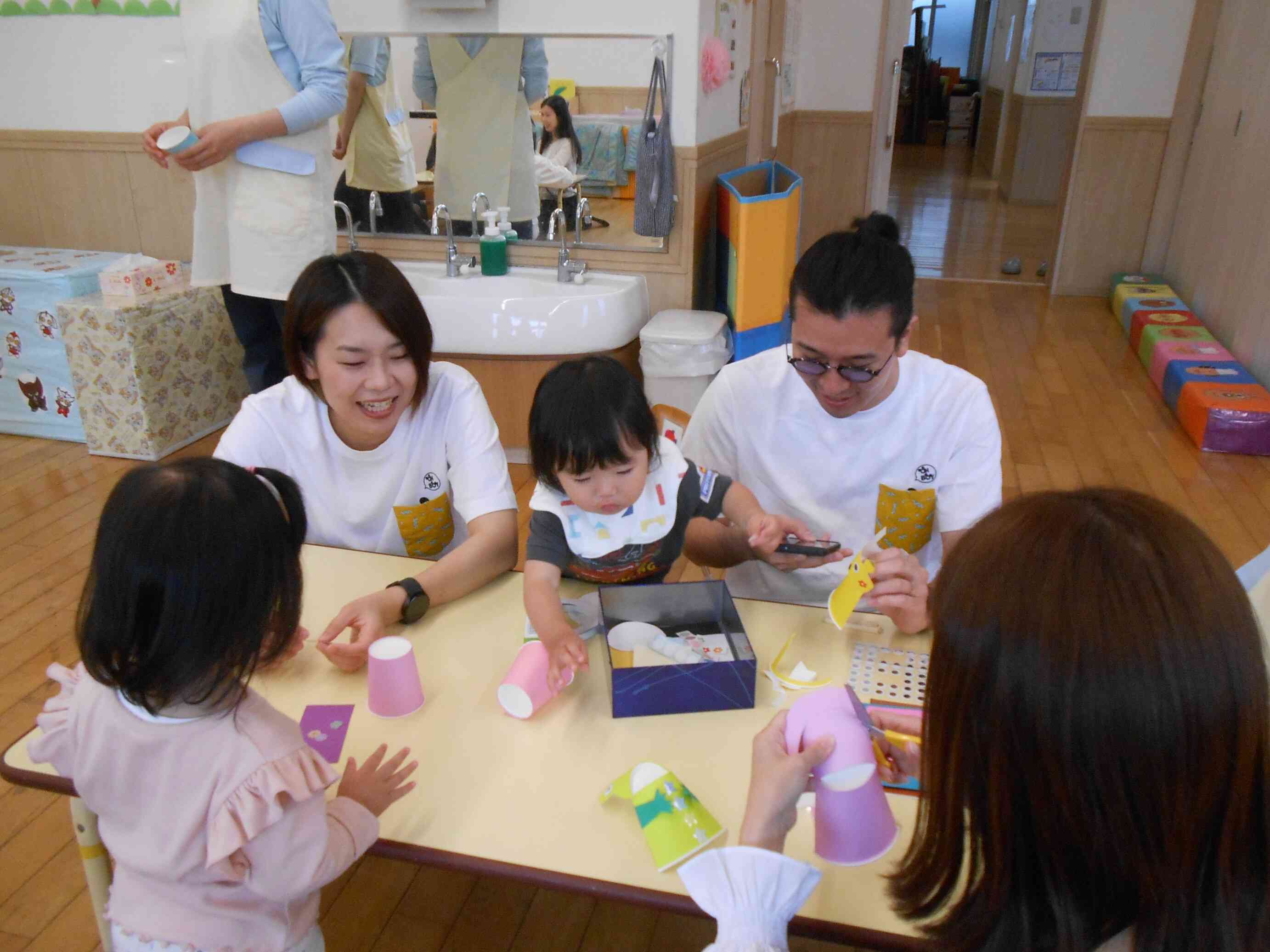 色を選んで…