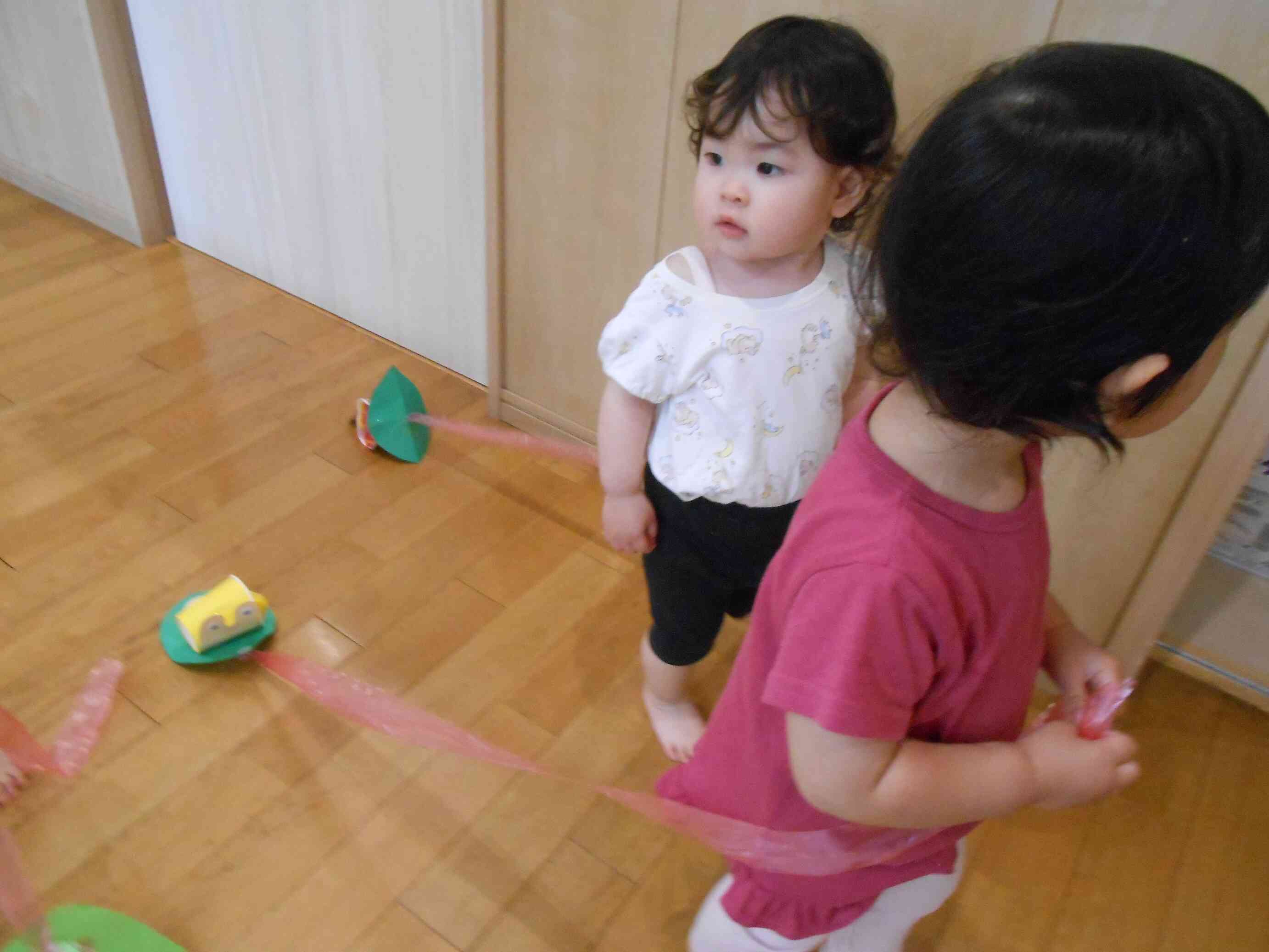 お散歩したり