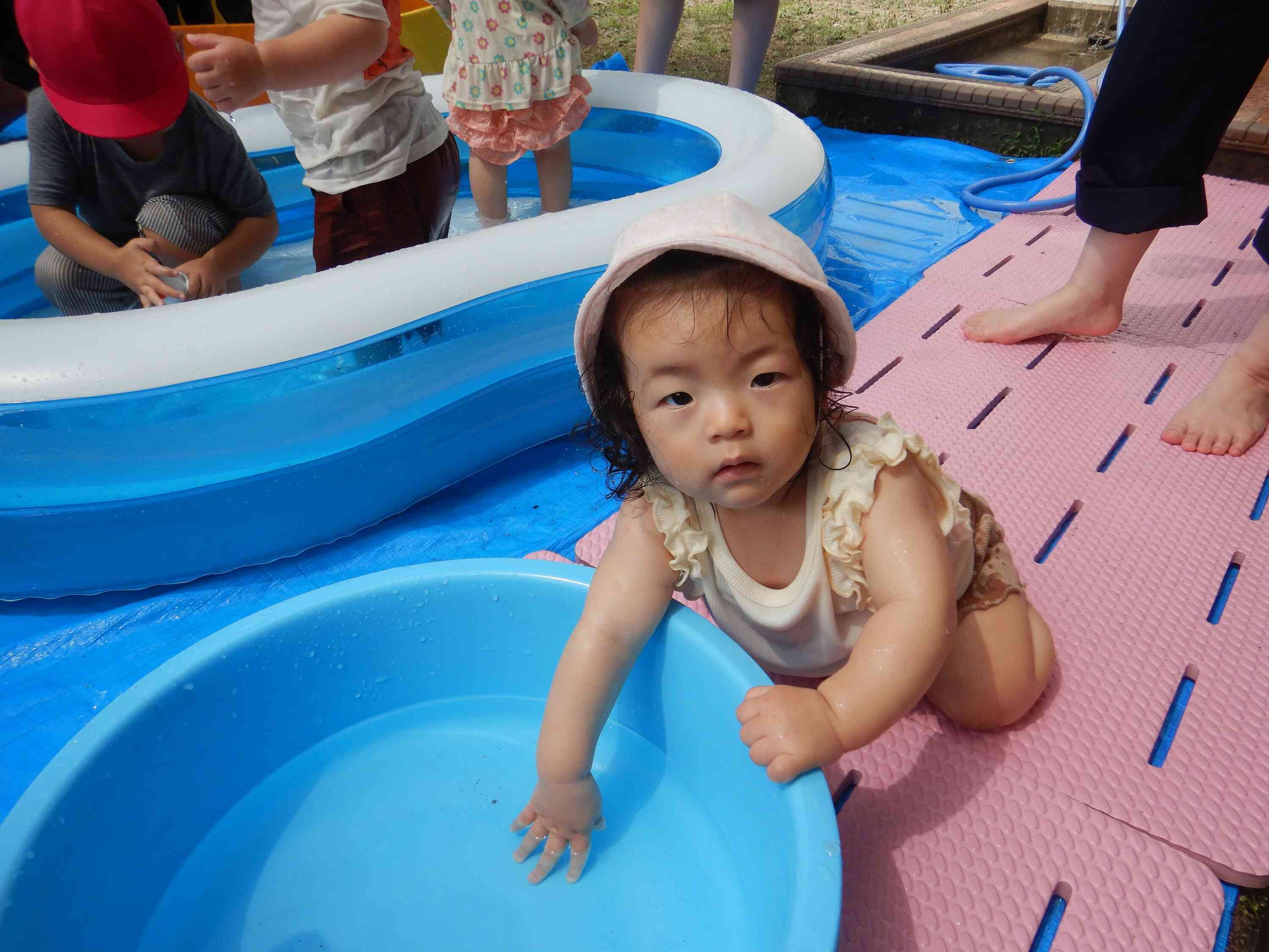 水あそび、大好き♡
