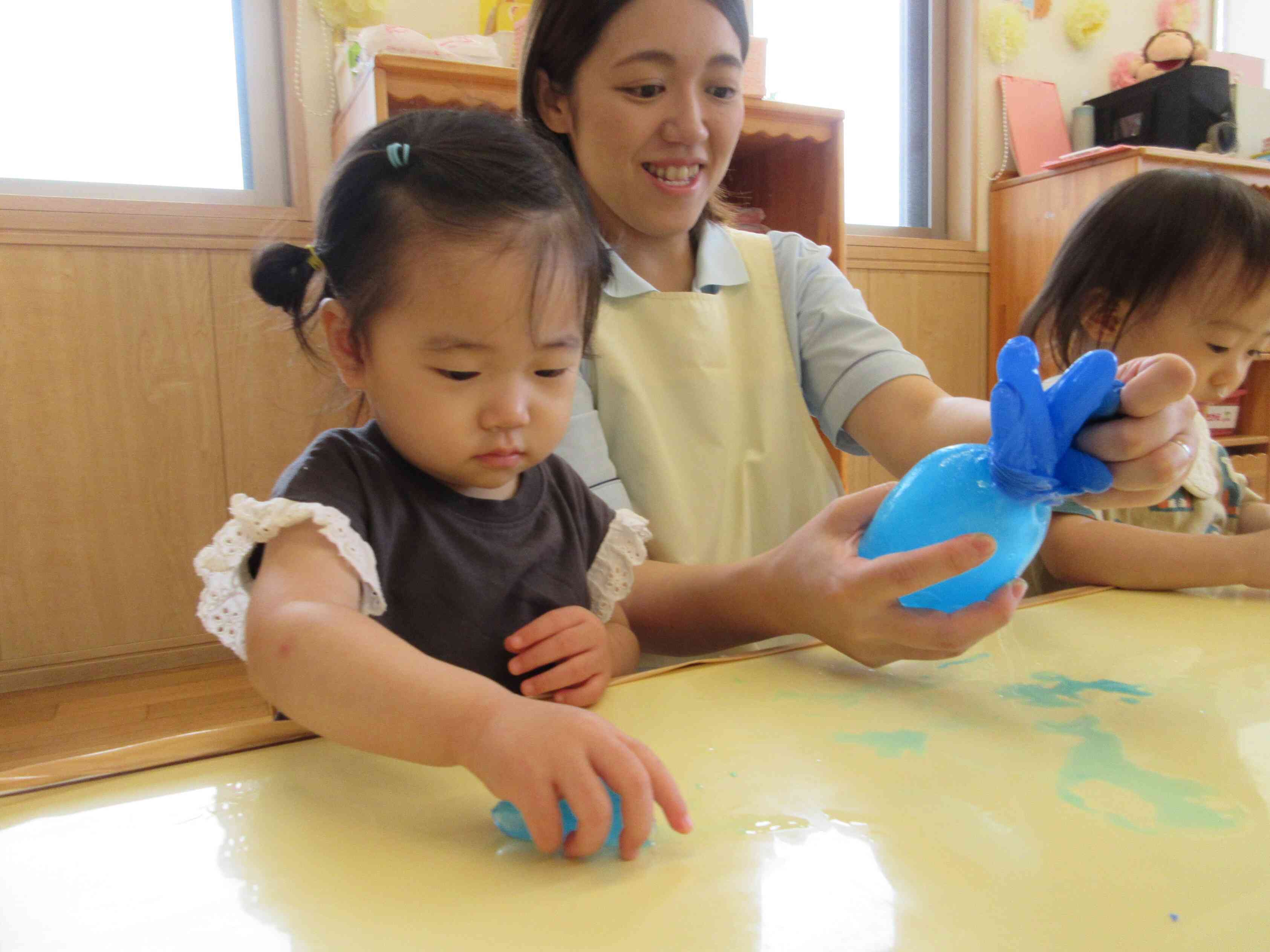上手く掴んでみるね！