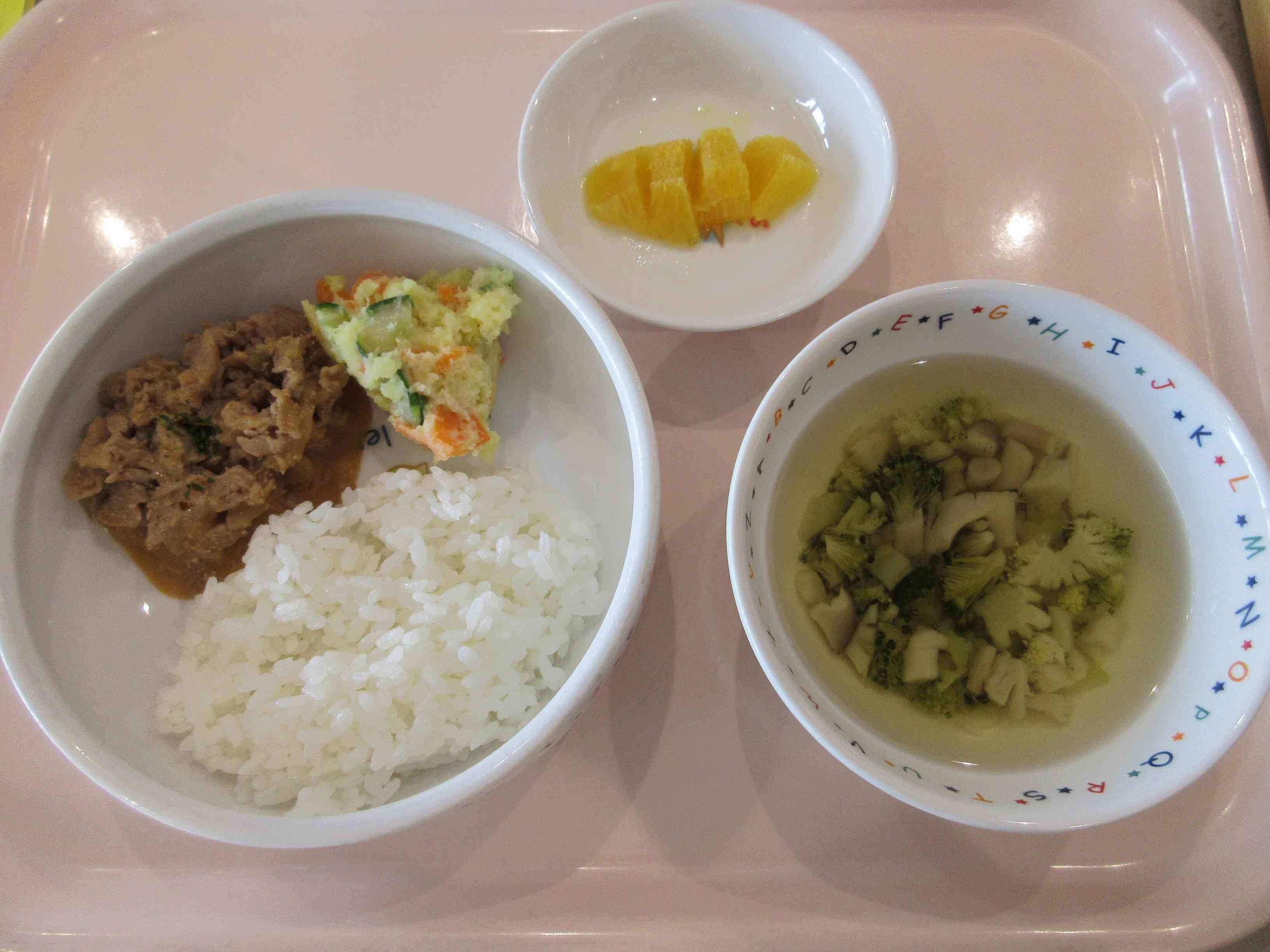 ８月１２日の給食