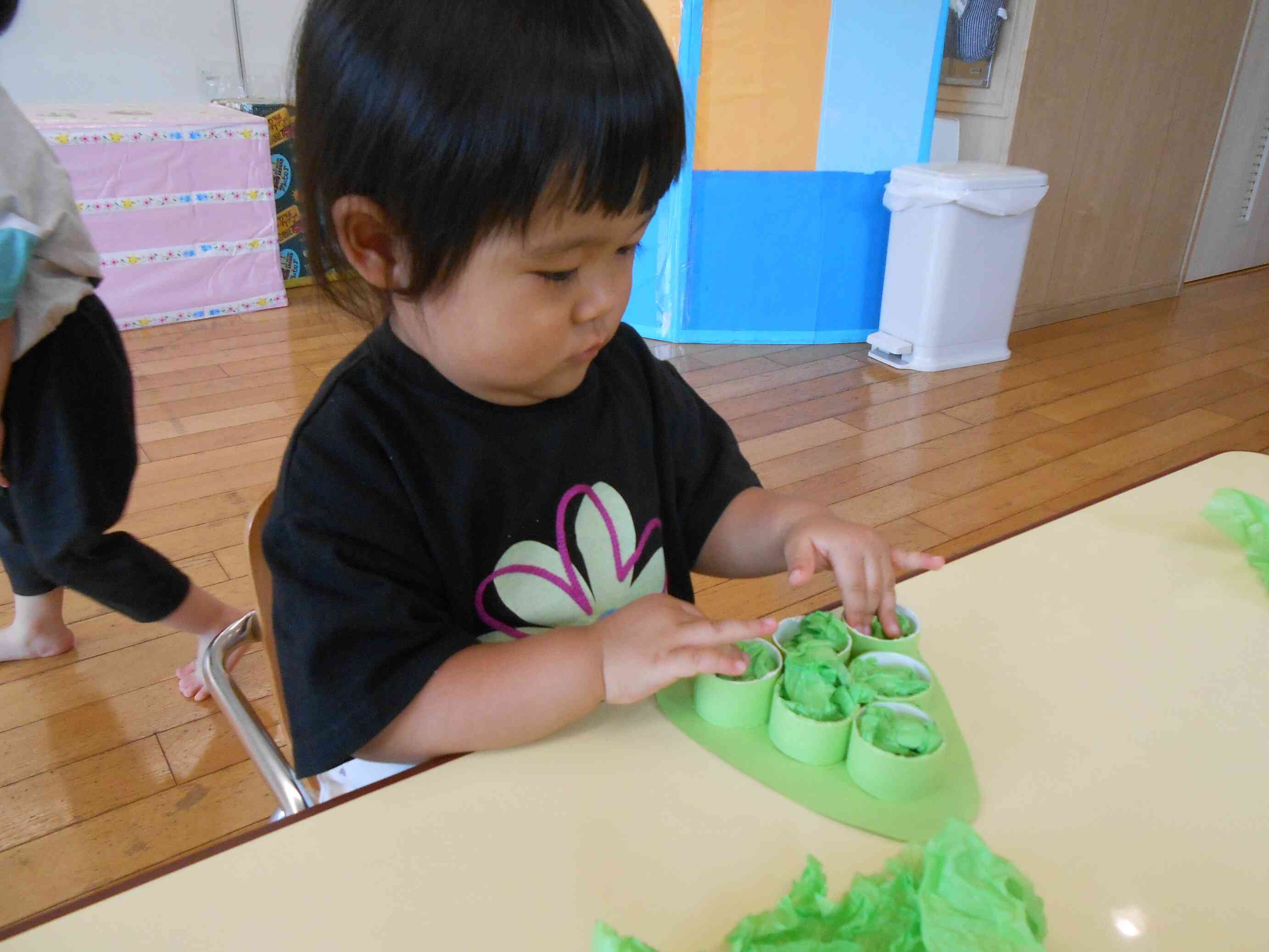 色を選んで…私はマスカット