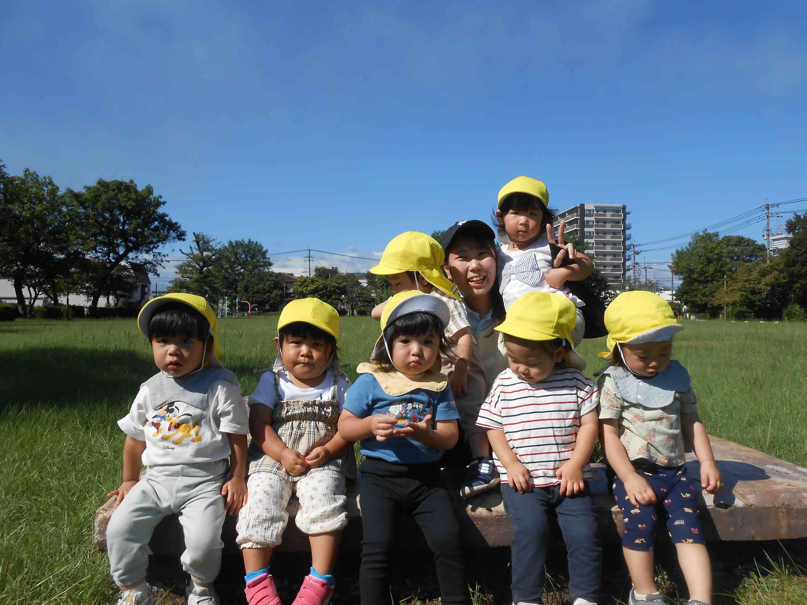 うさぎぐみ（1歳児）10月の様子