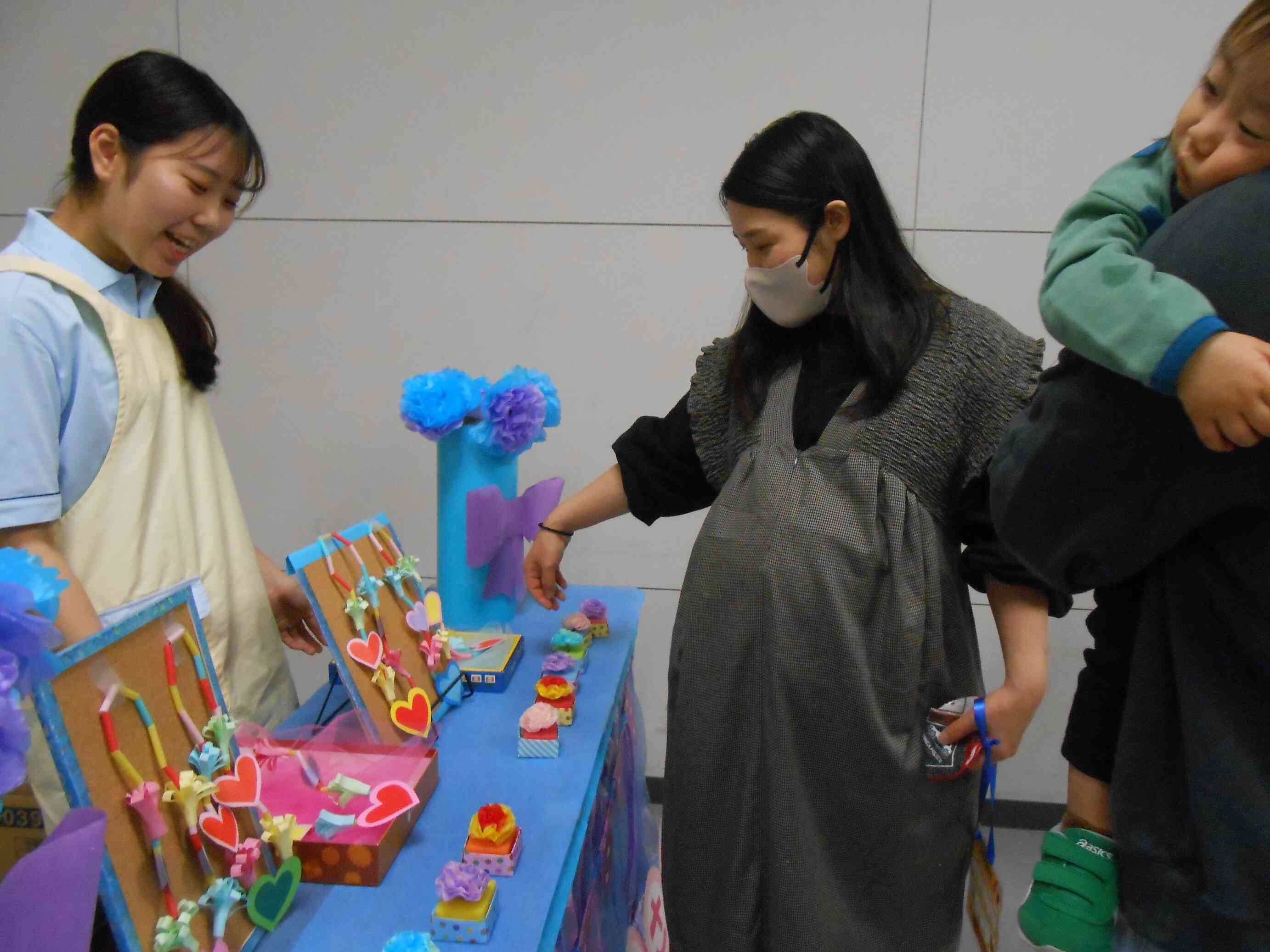 僕はちょっと眠くなっちゃったーママが選んでくれてます