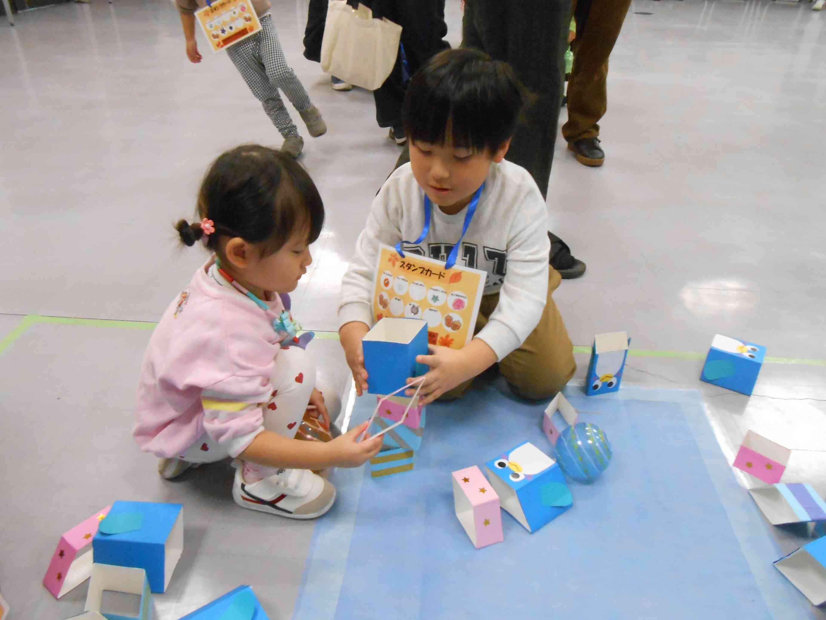 お兄さんと協力したり…