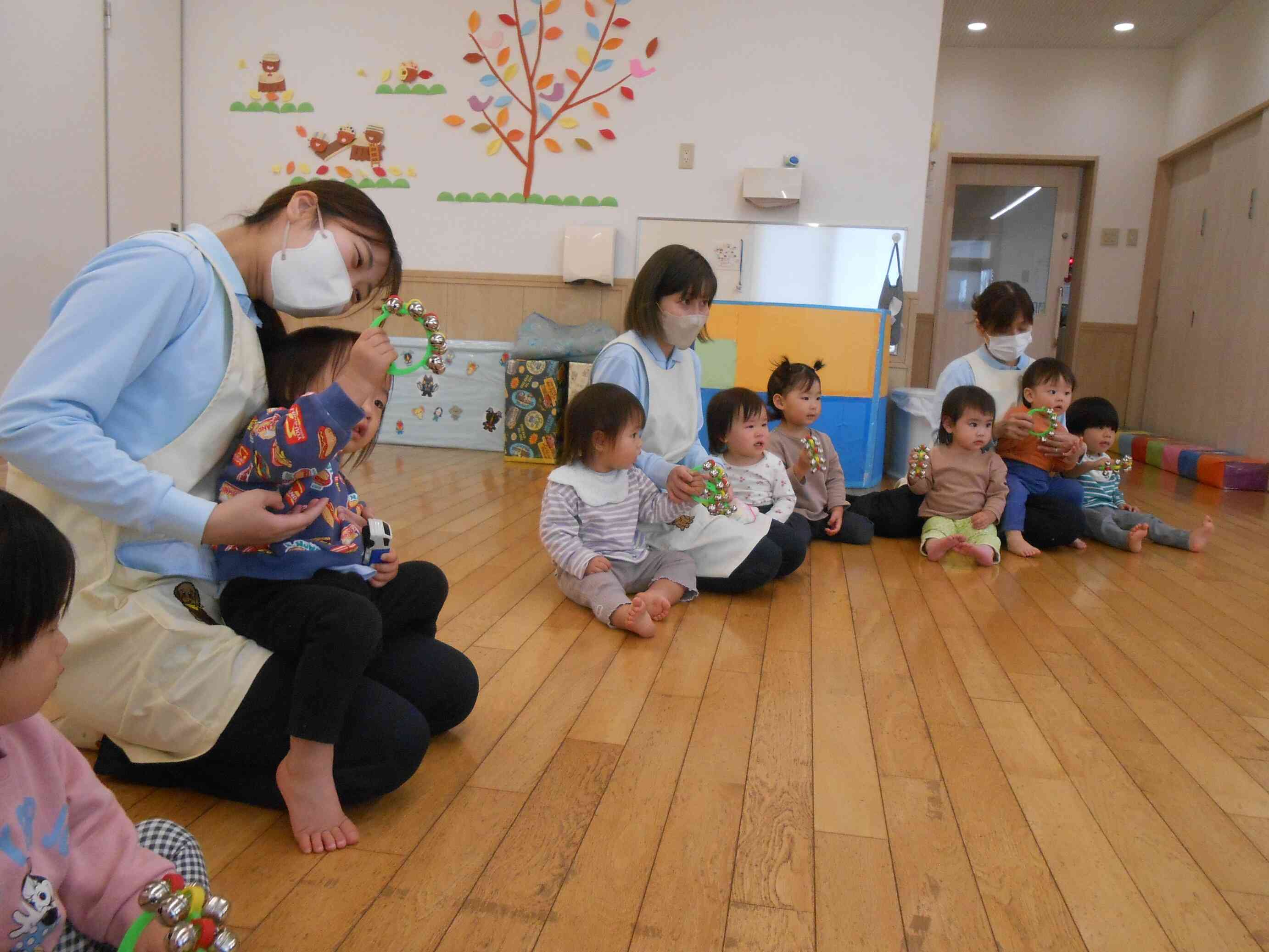 鈴を鳴らします♪