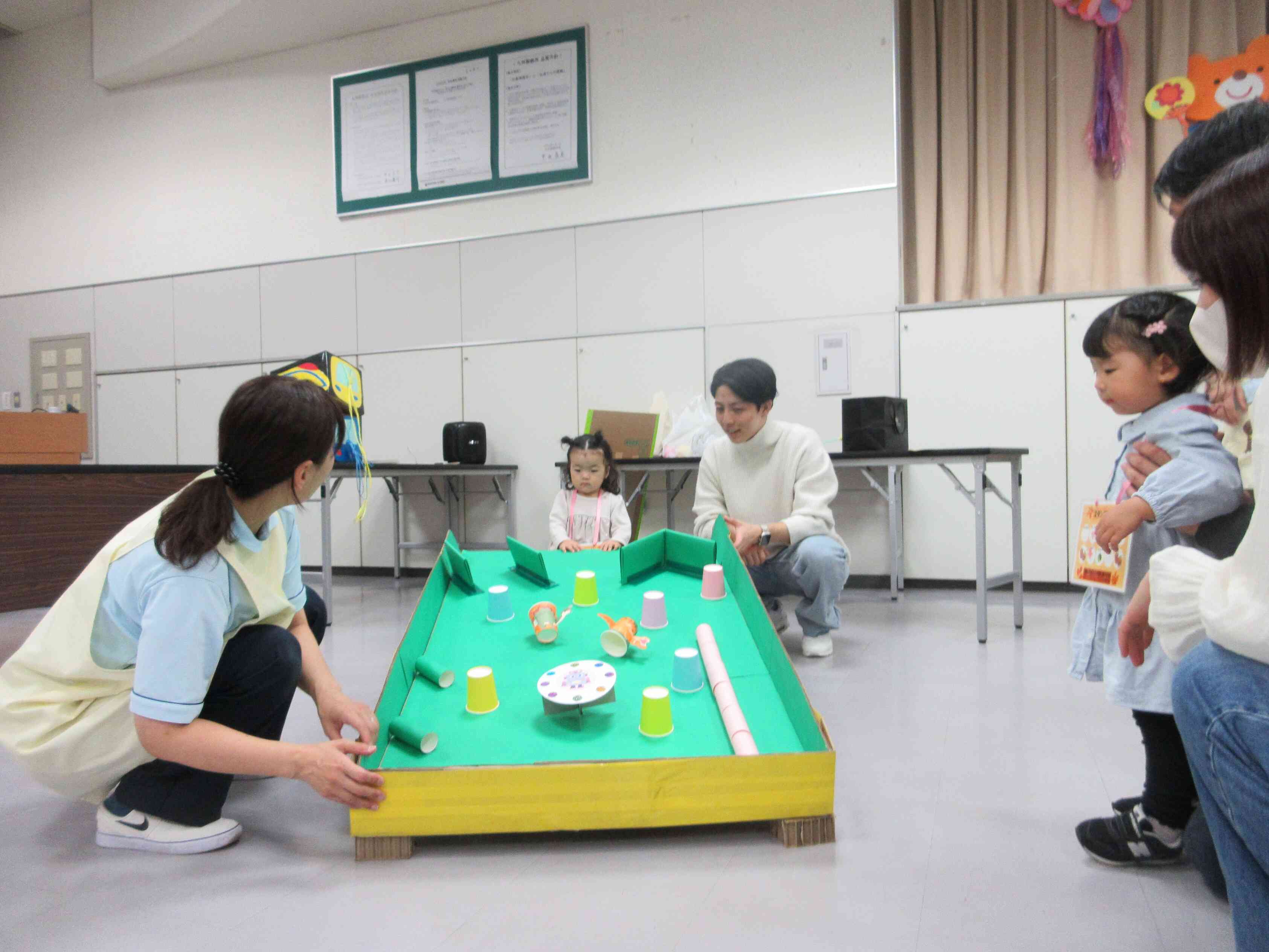 どの絵に入るかワクワクだね！