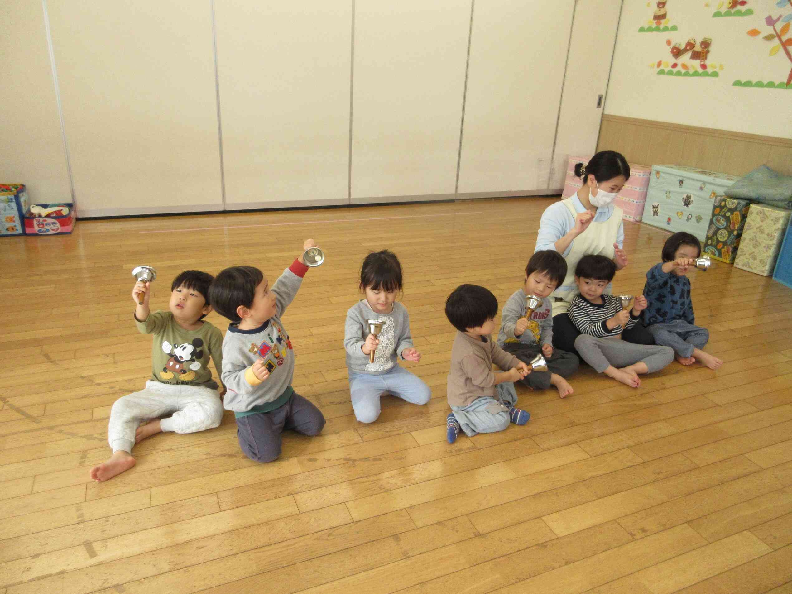 今日のリトミックは！