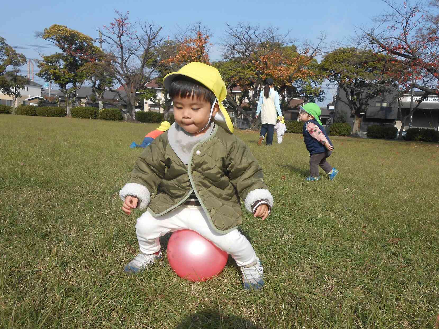 僕は乗ってみたい！上手です