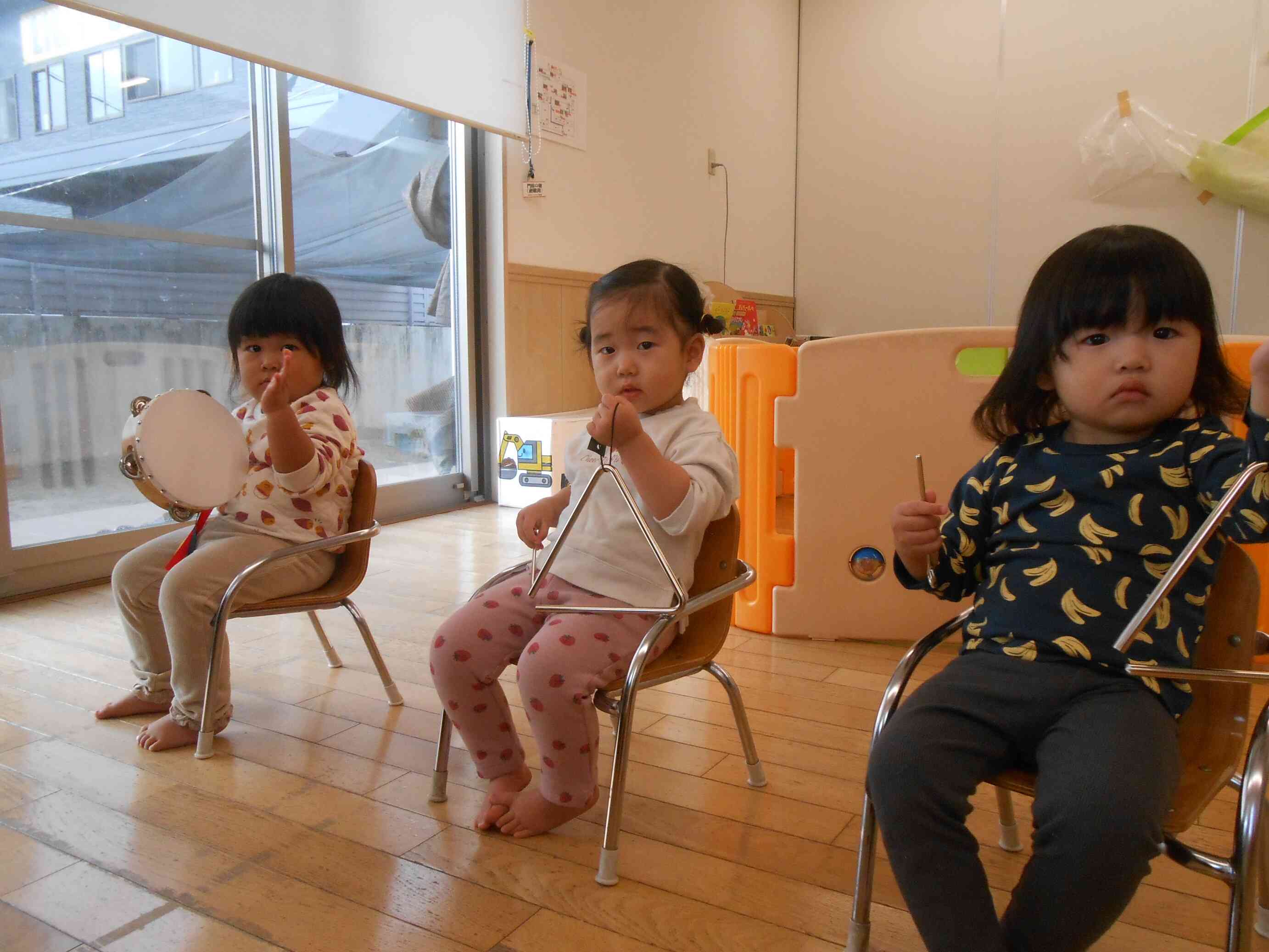 うさぎぐみ（1歳児）保育参加①