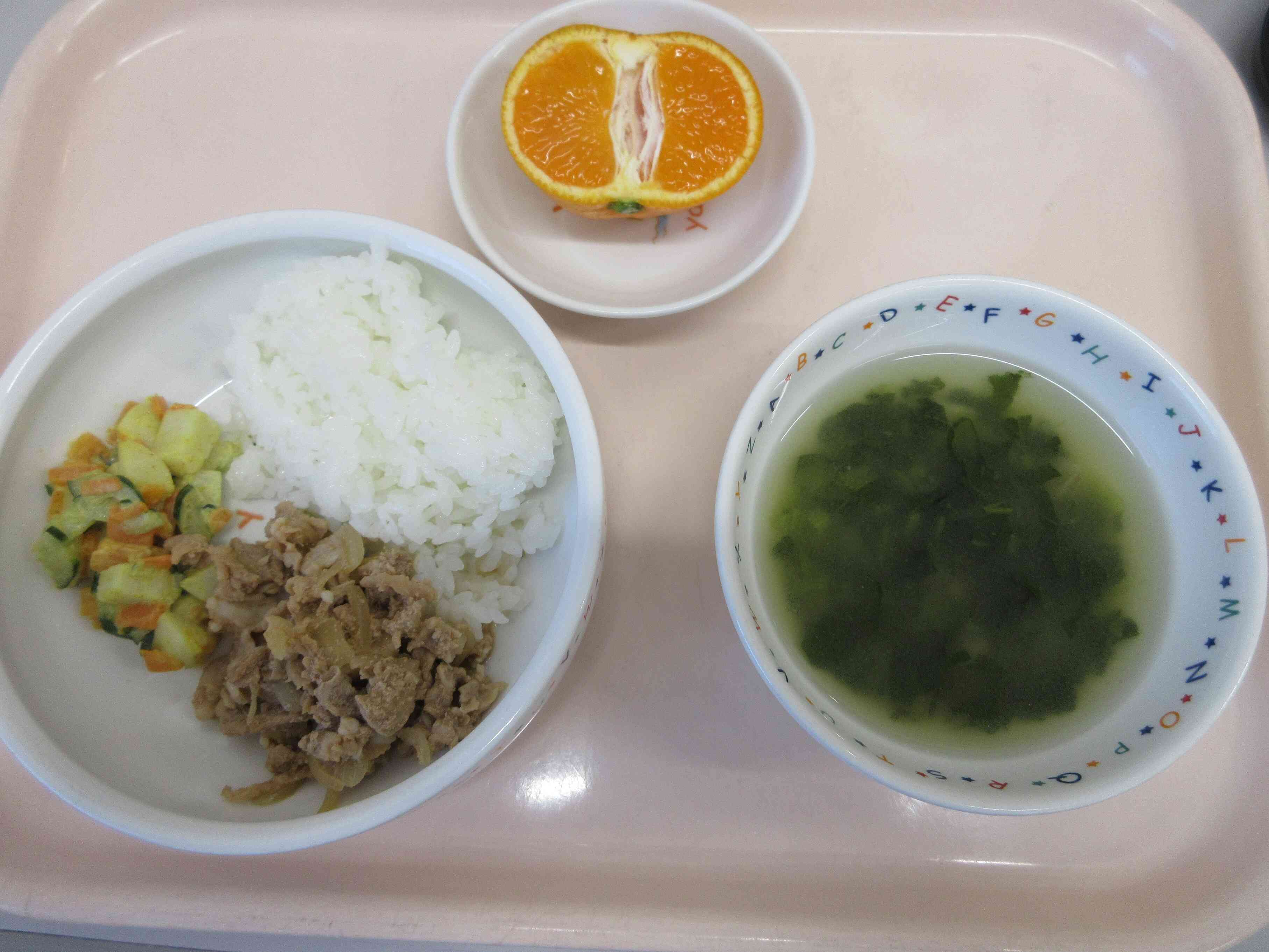 １２月１５日の給食