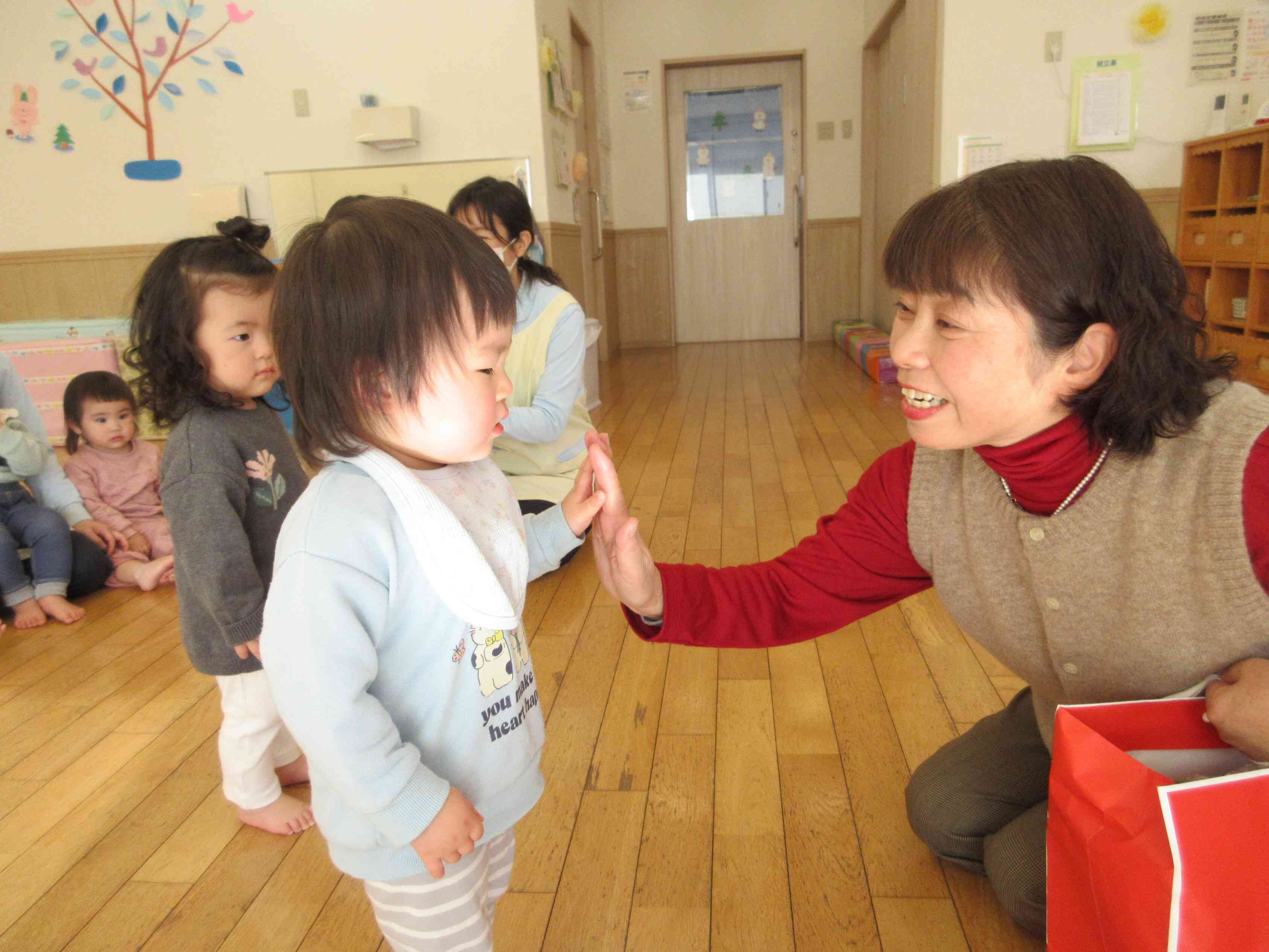 最初は少し人見知りしちゃったけど、楽しかったね。また来てね☆