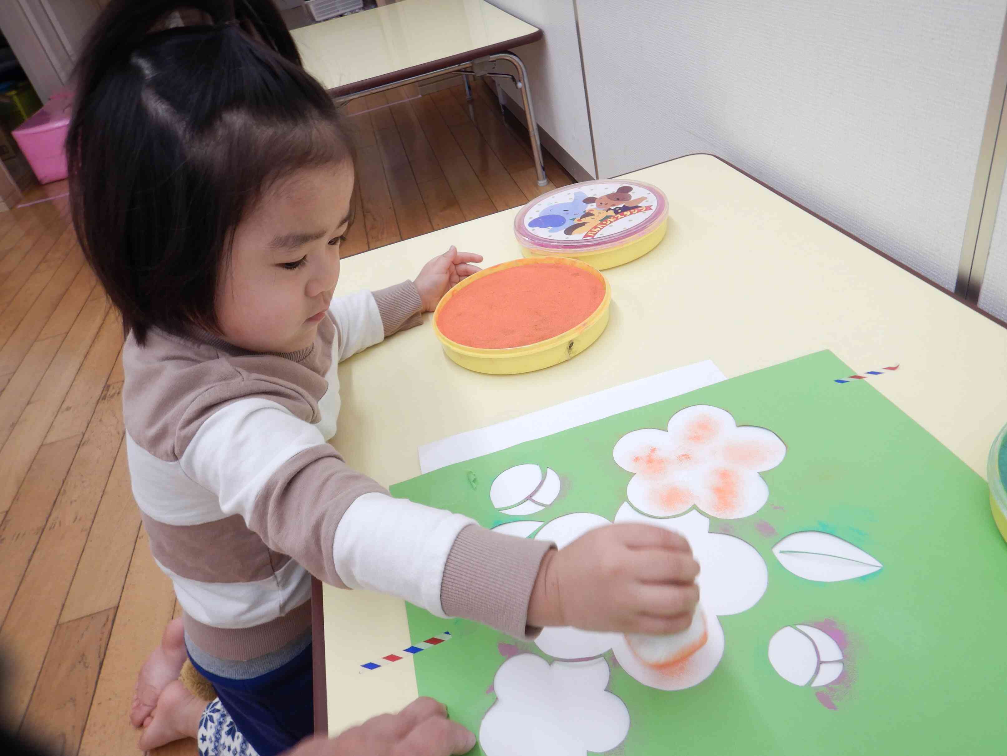 ポンポン！とってもリズミカルに出来てました。