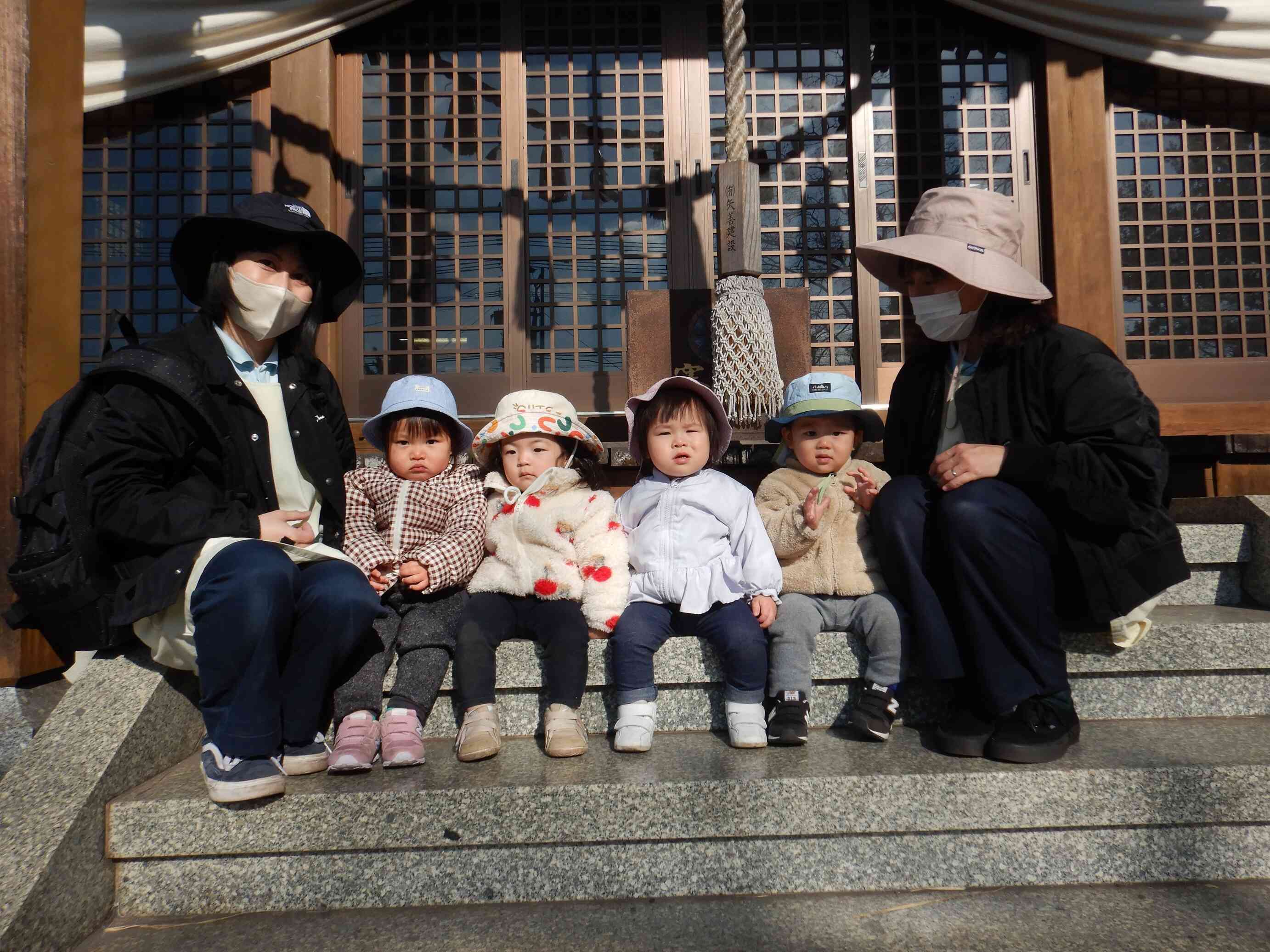 初詣に行きました