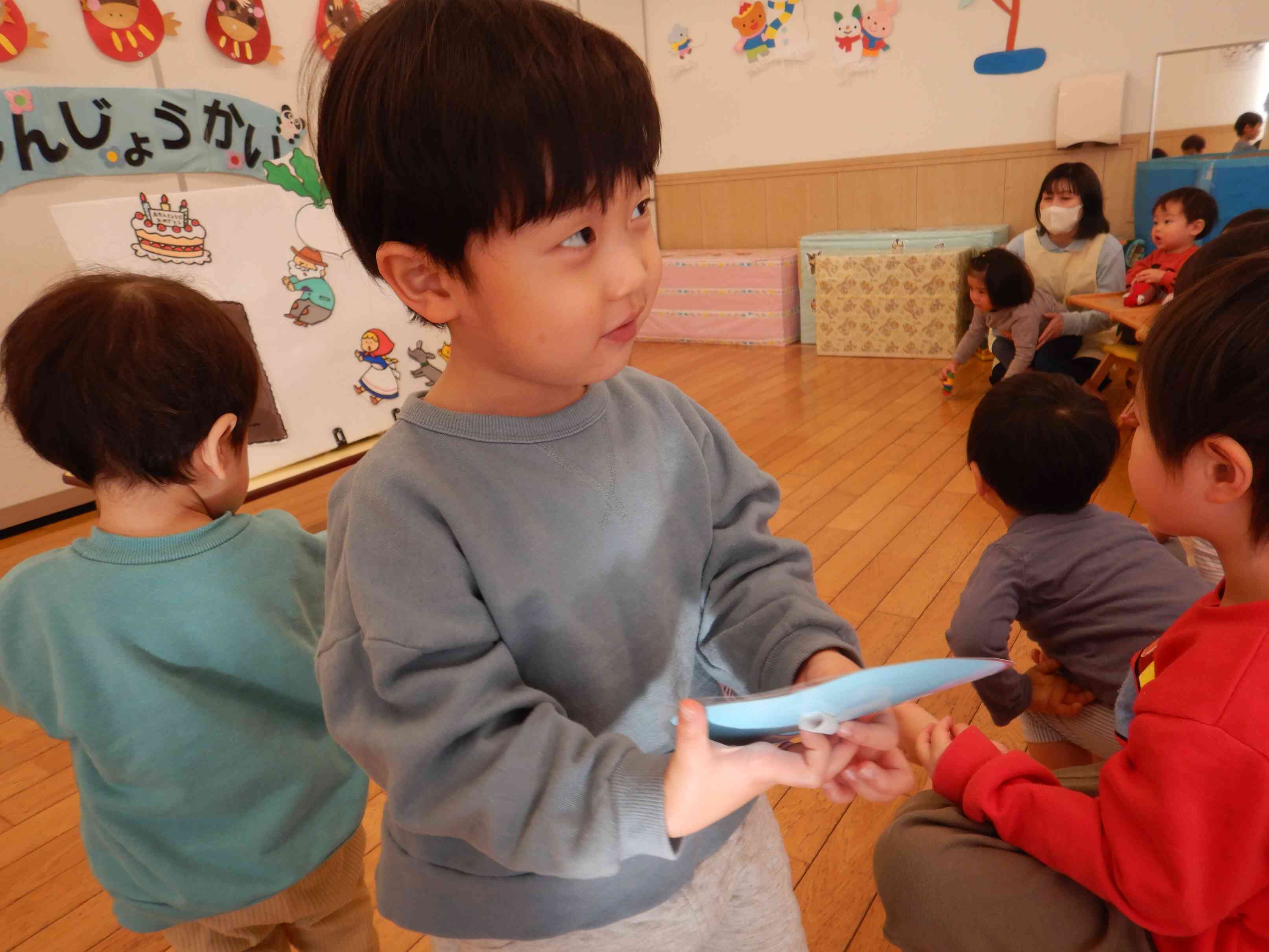 ぼくももらったよ～☆