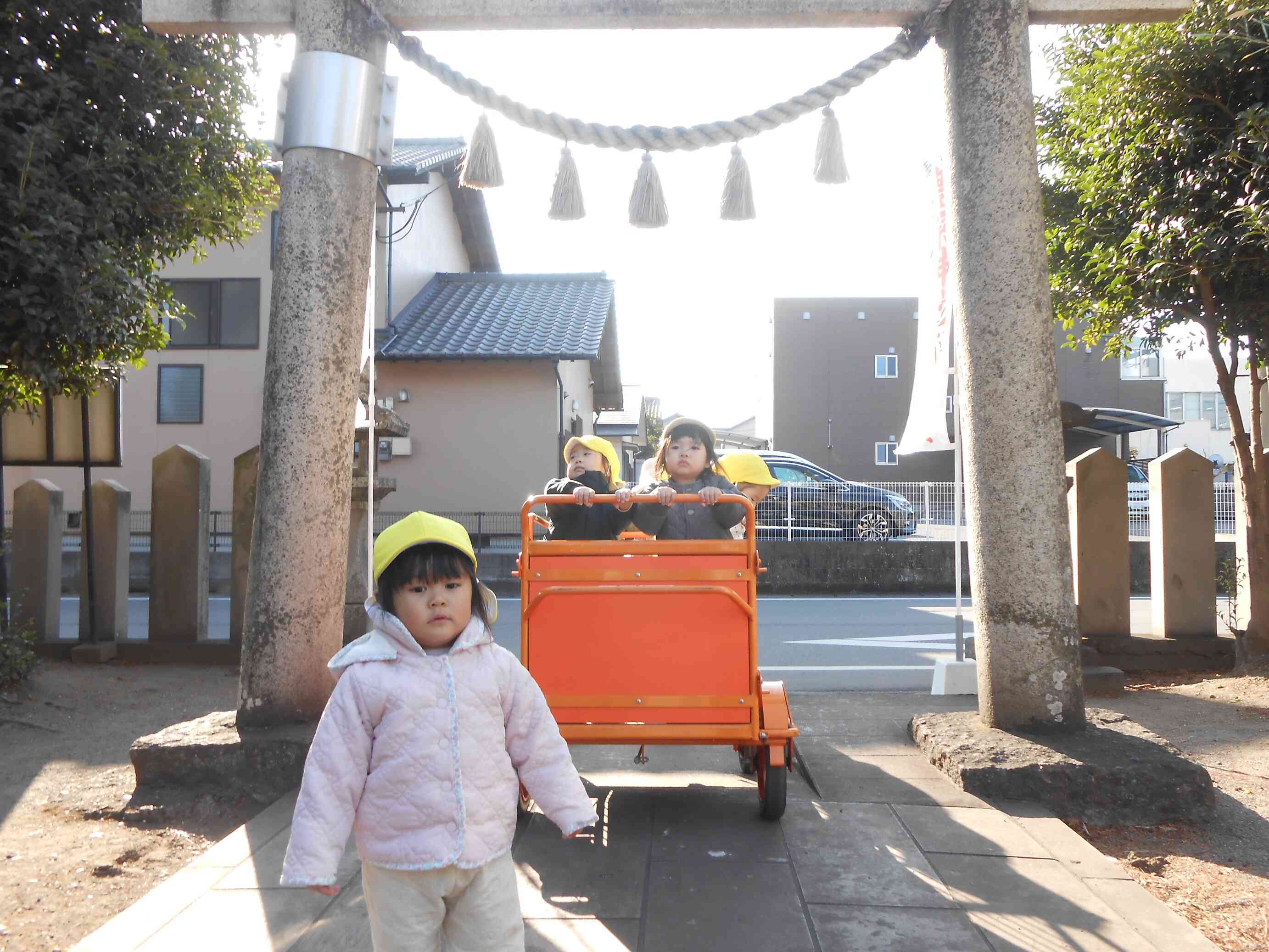 うさぎぐみ（1歳児）年明けの様子