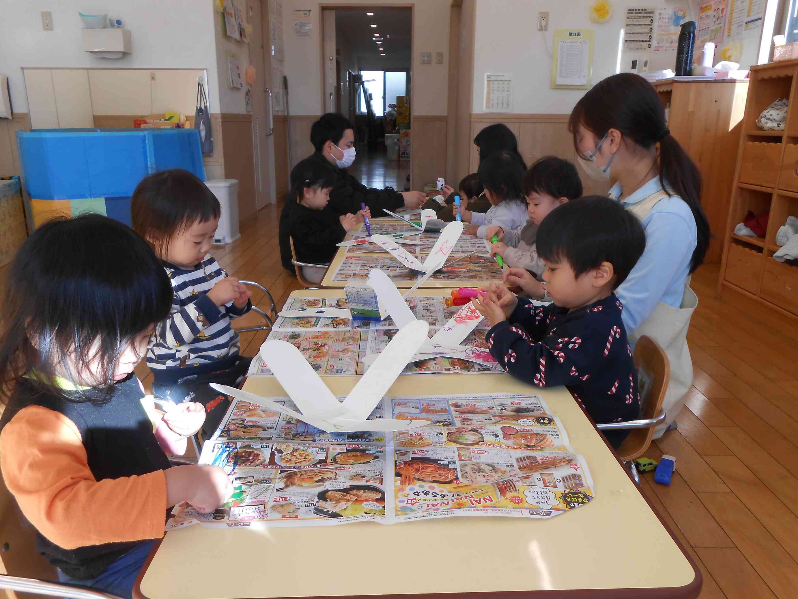 今回の保育参加は…