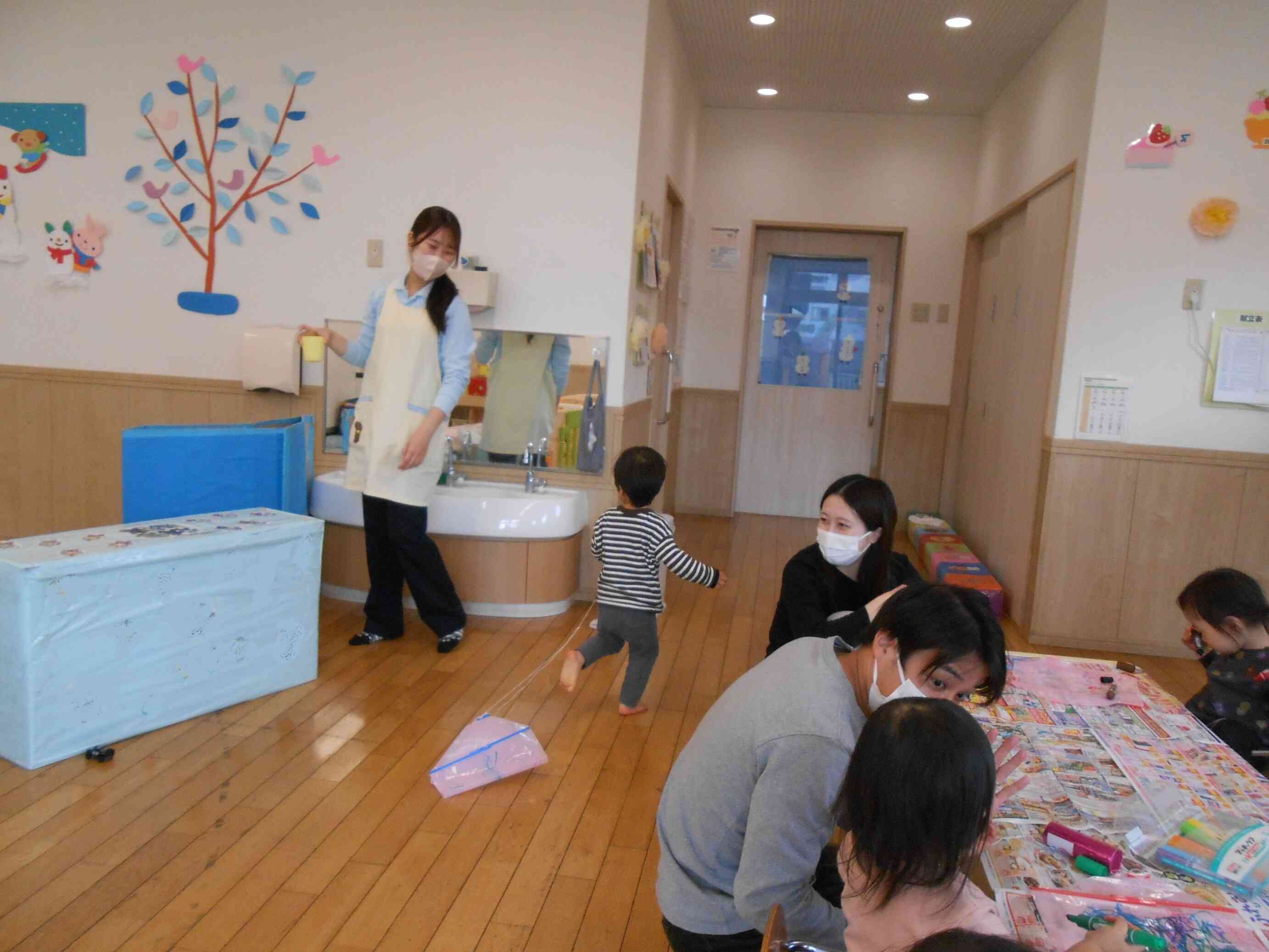 出来たら…揚げてみたくなりました。走っちゃおうー！