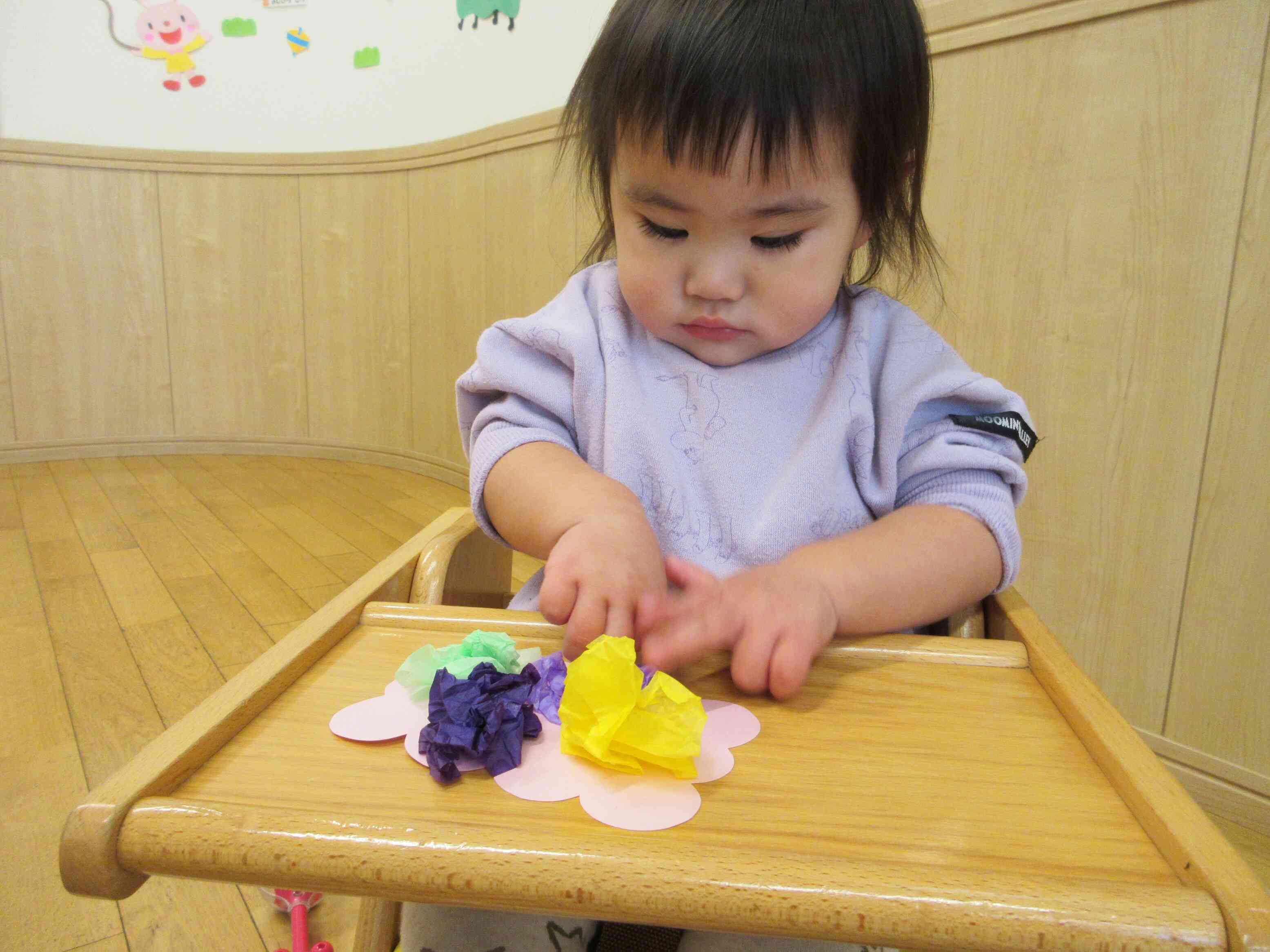 ギュギュっと…真剣な表情です