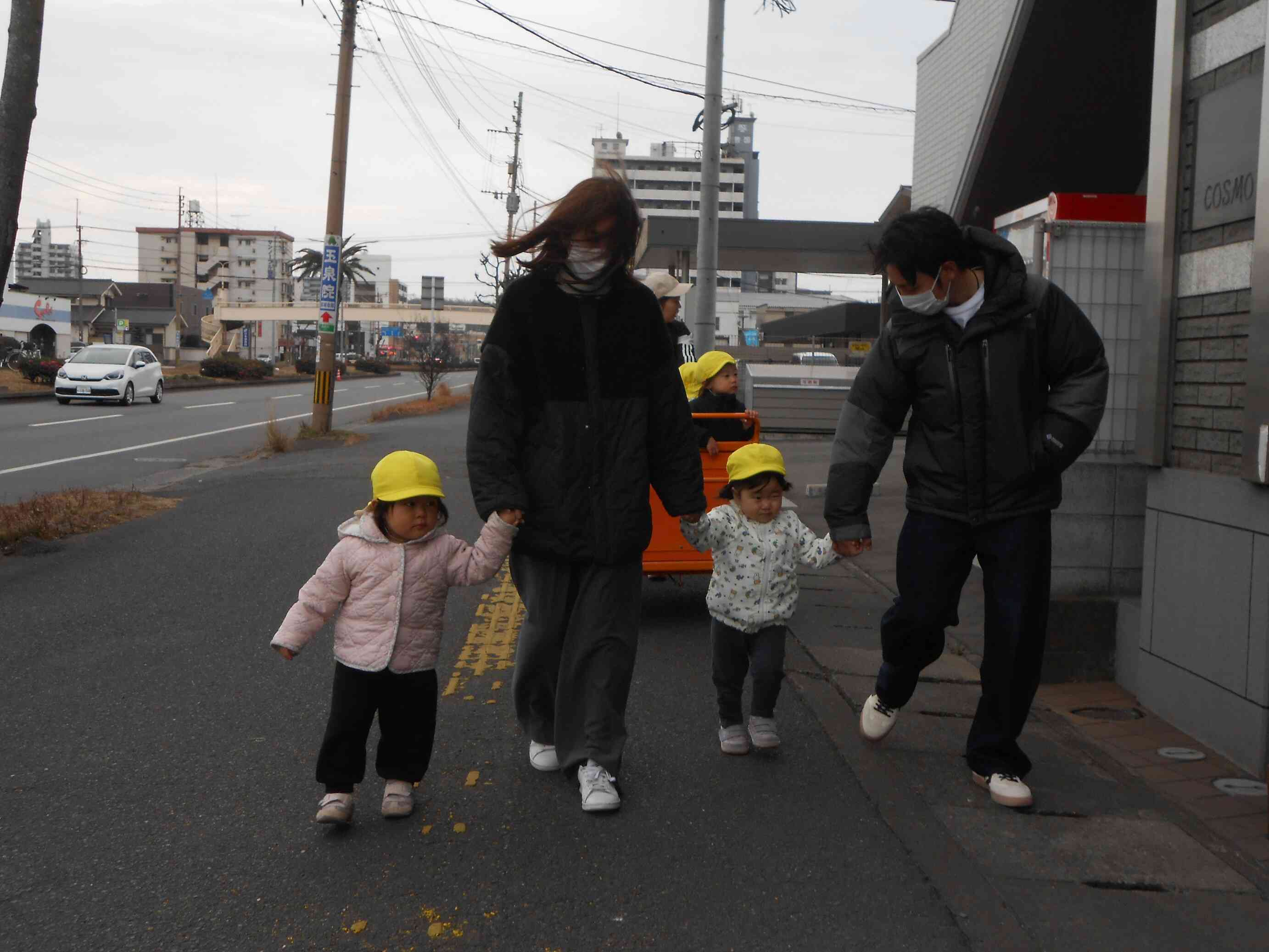 今日の保育参加は～