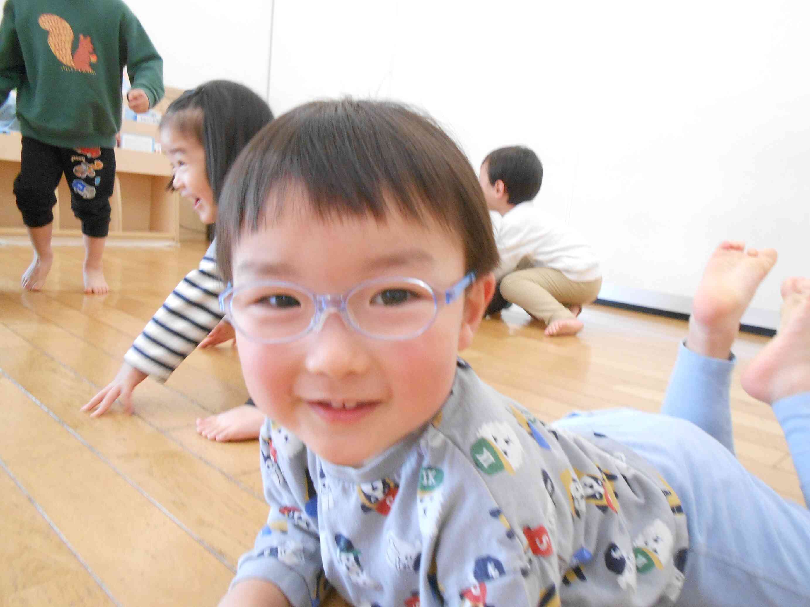 ピアノの音を聴いて～へびさんに変身