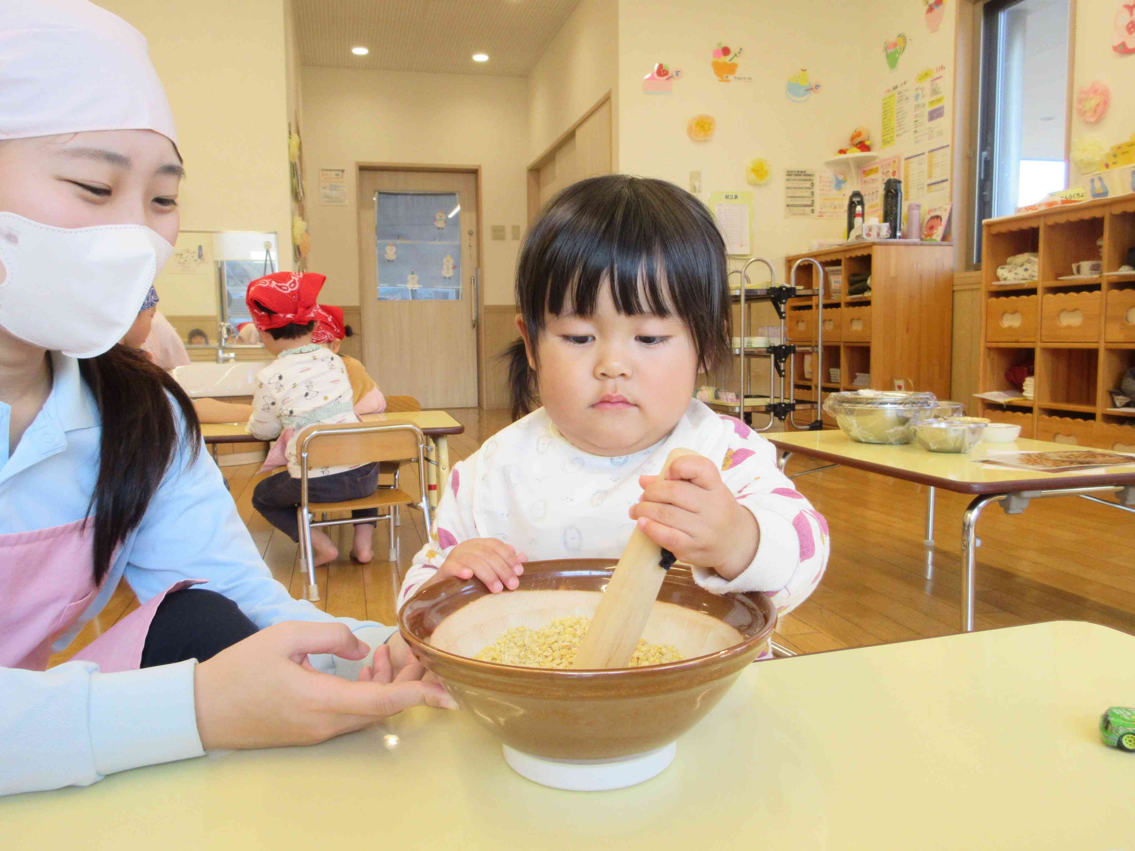 きなこ作り楽しいな～★