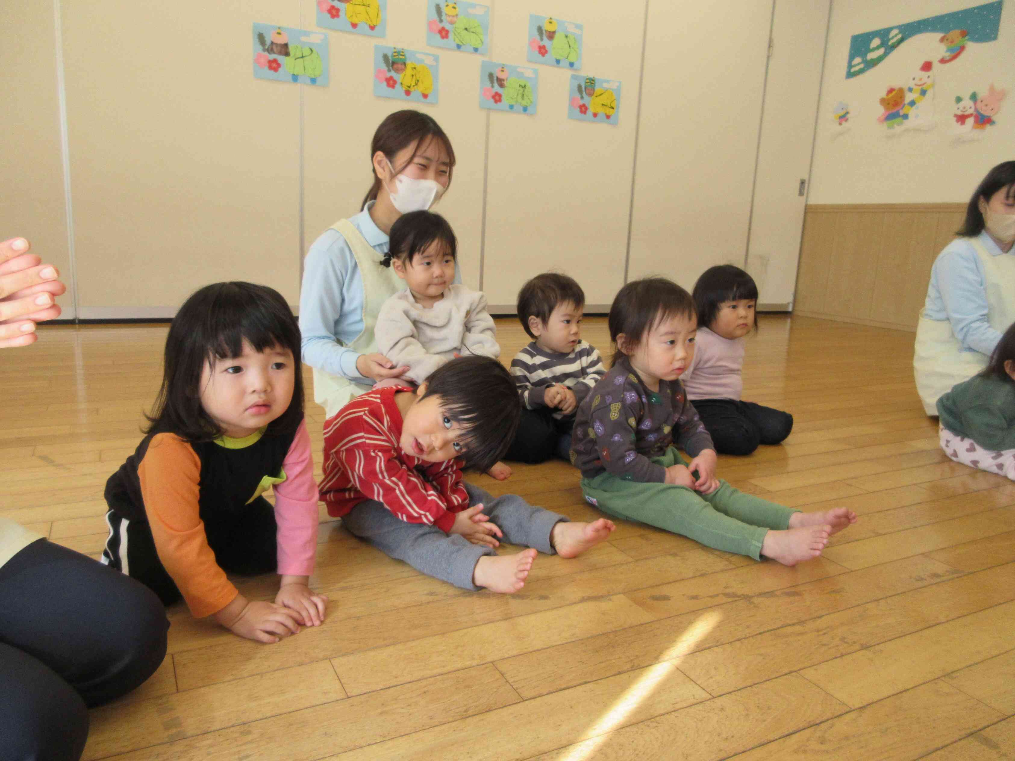 お話も上手に聞ける、うさぎ組さんです☆