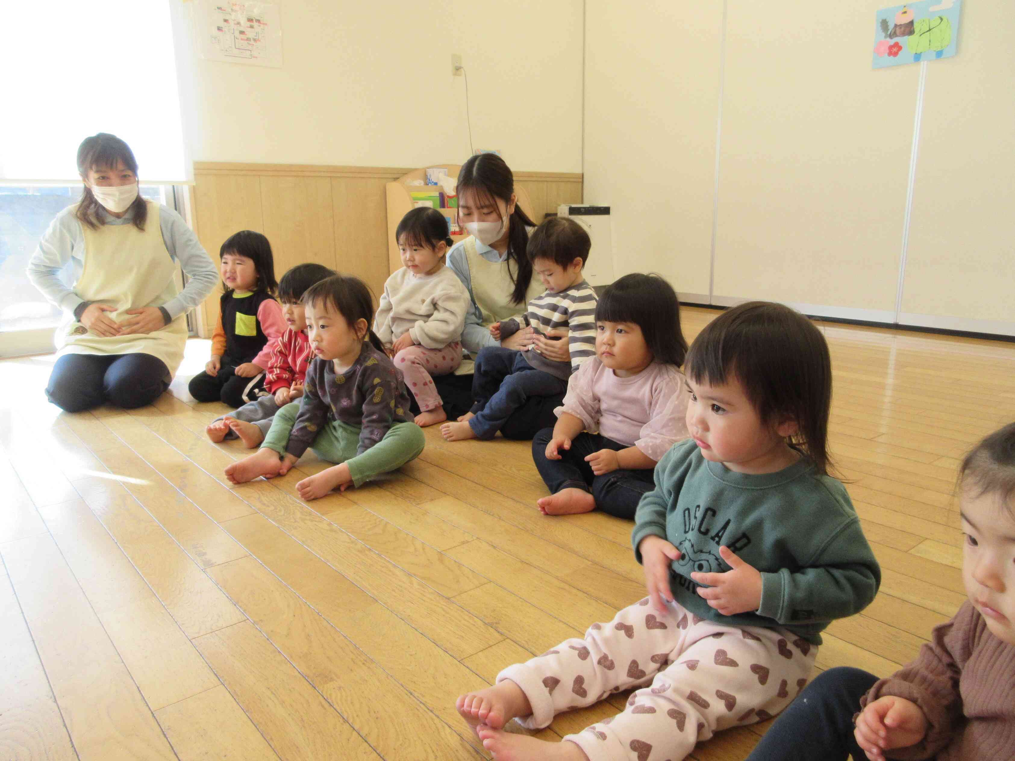 私のポンポン(お腹)はここ～♪