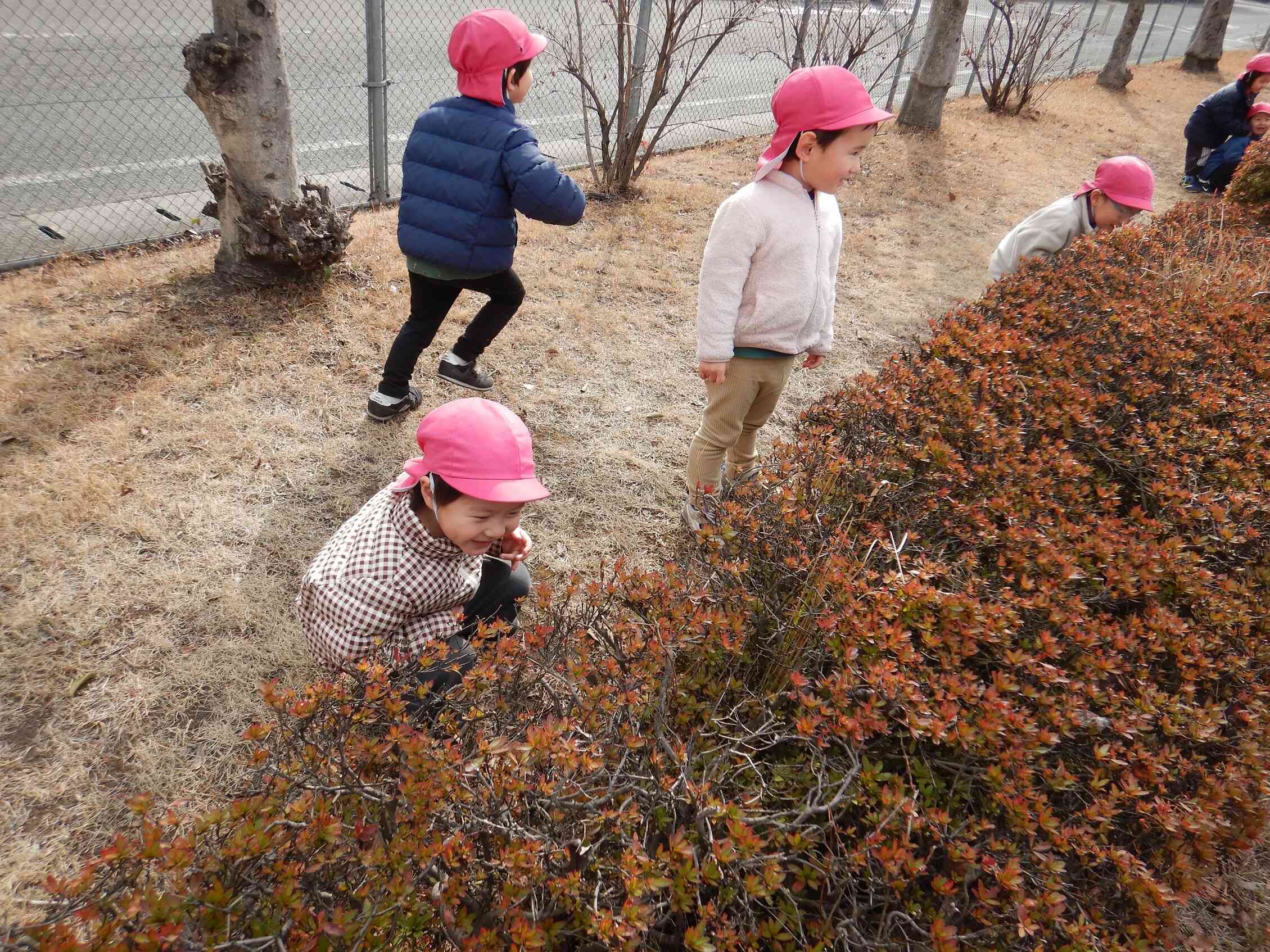 「もーいーかーい」　「もーいーよー」