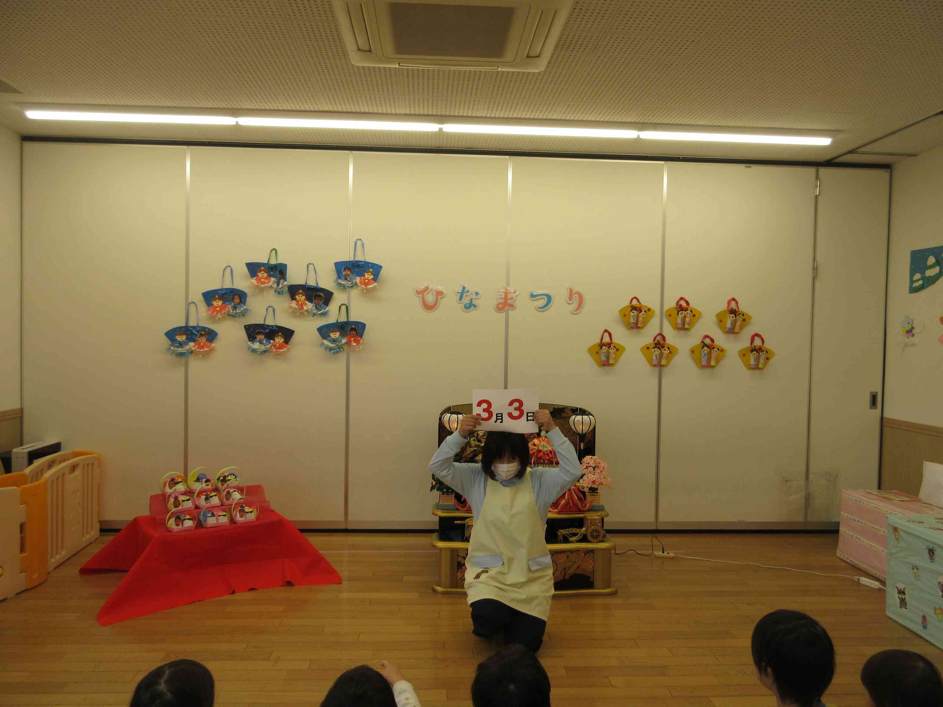 今日はひなまつり！