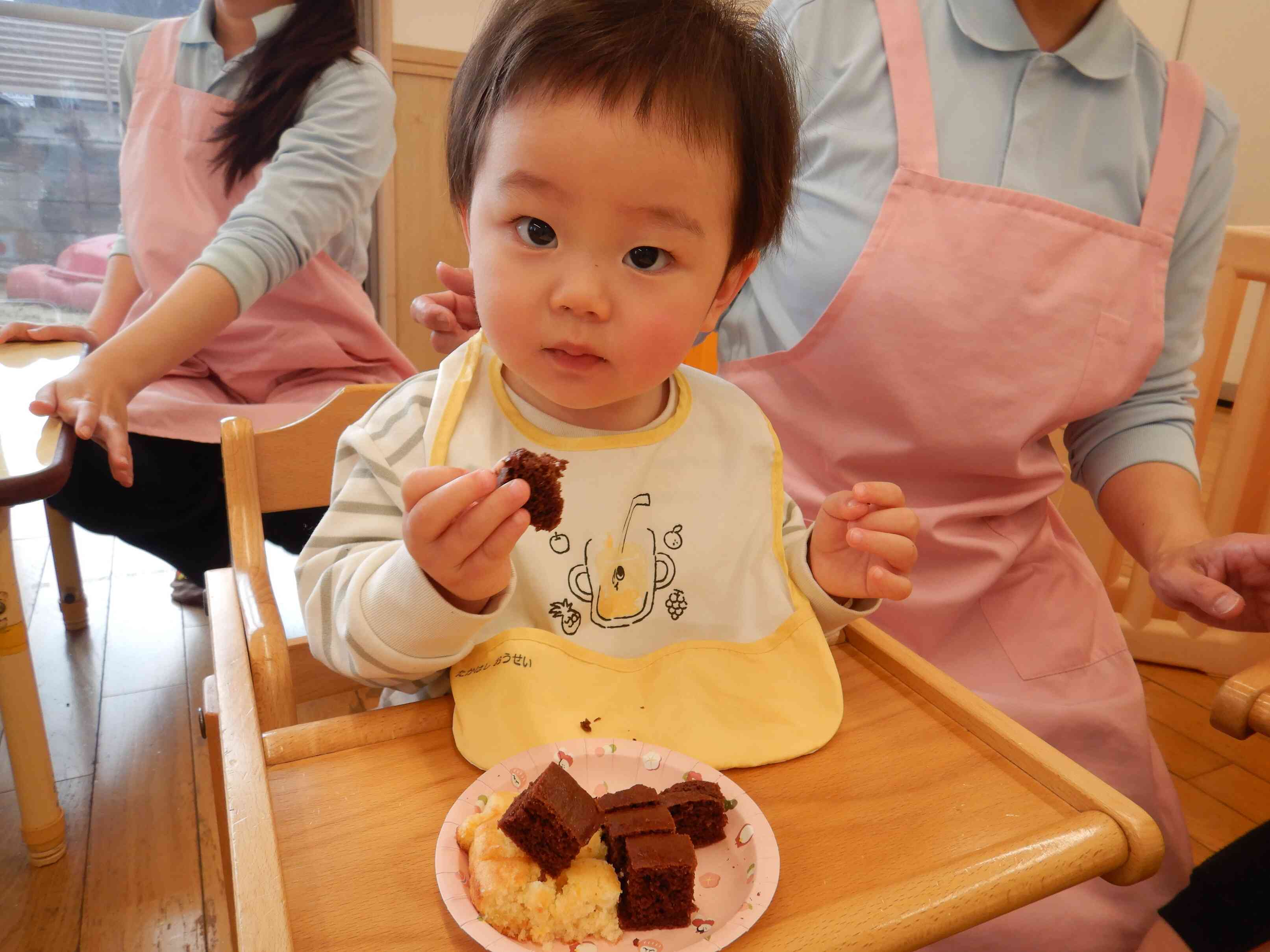 おいしいな～☆