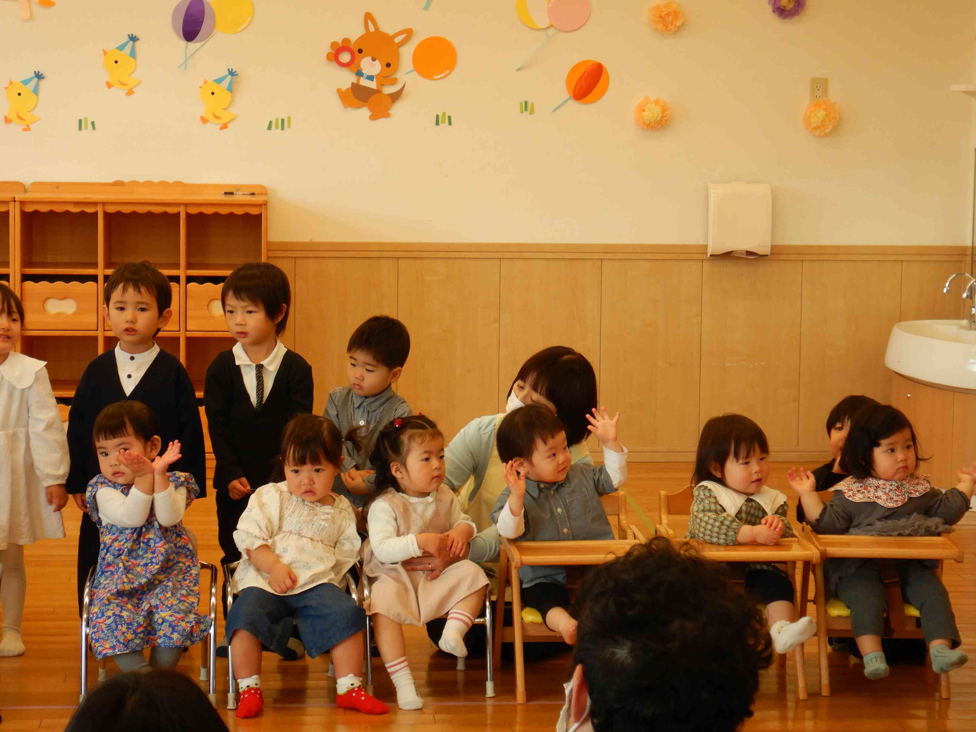 おはなポーズ上手だね☆