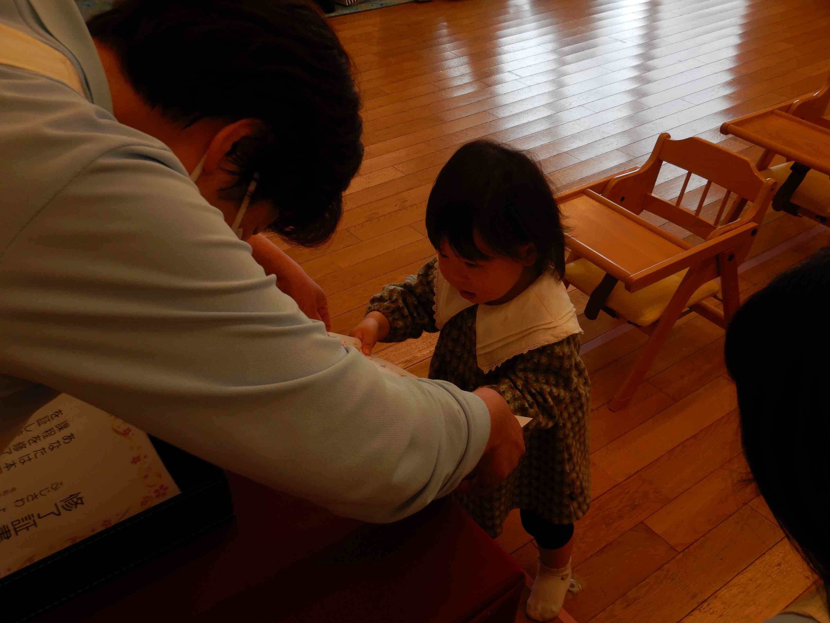 上手にお辞儀もできました☆