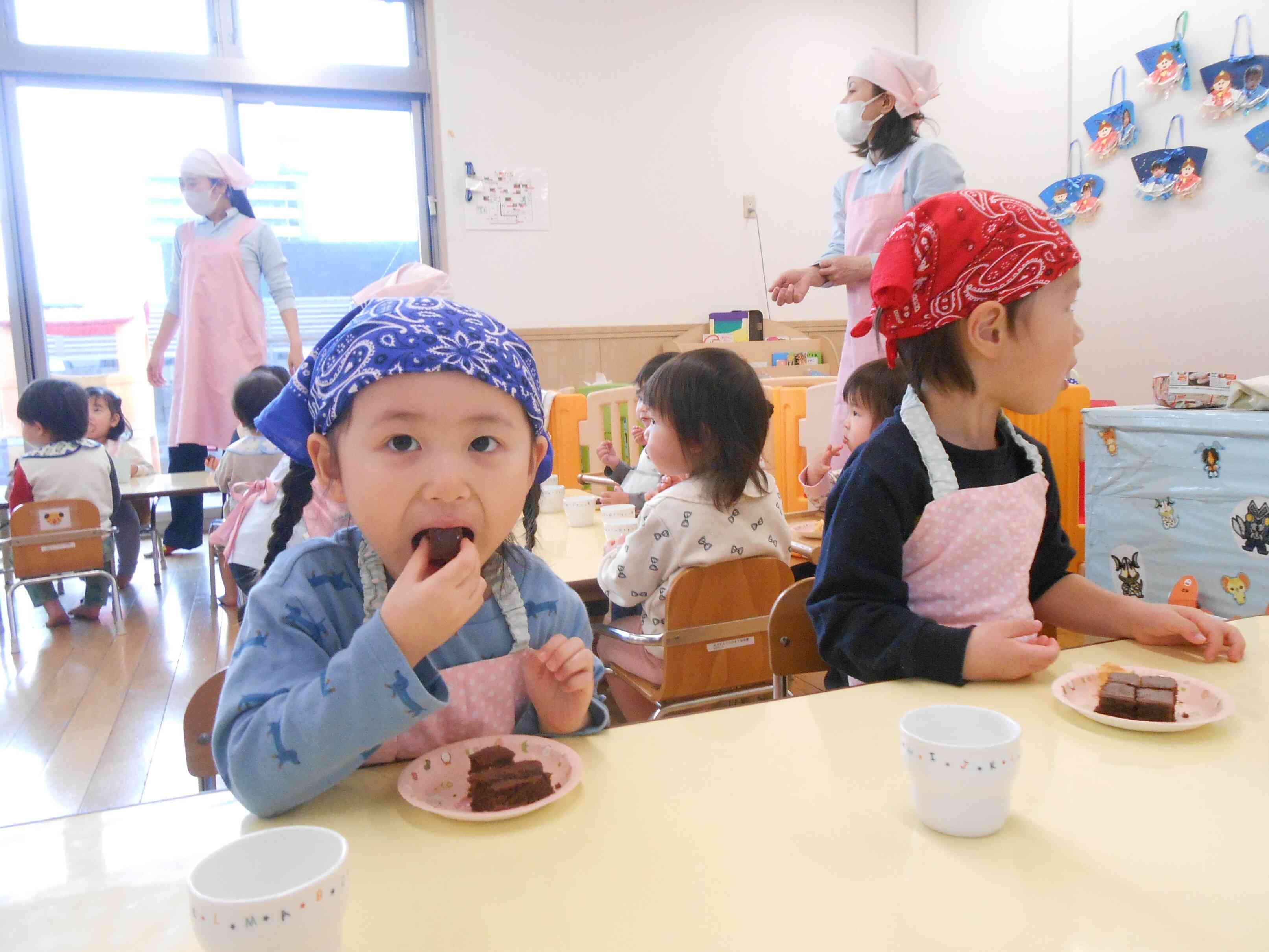 ぱくっ♫楽しいひなまつりになりました☆