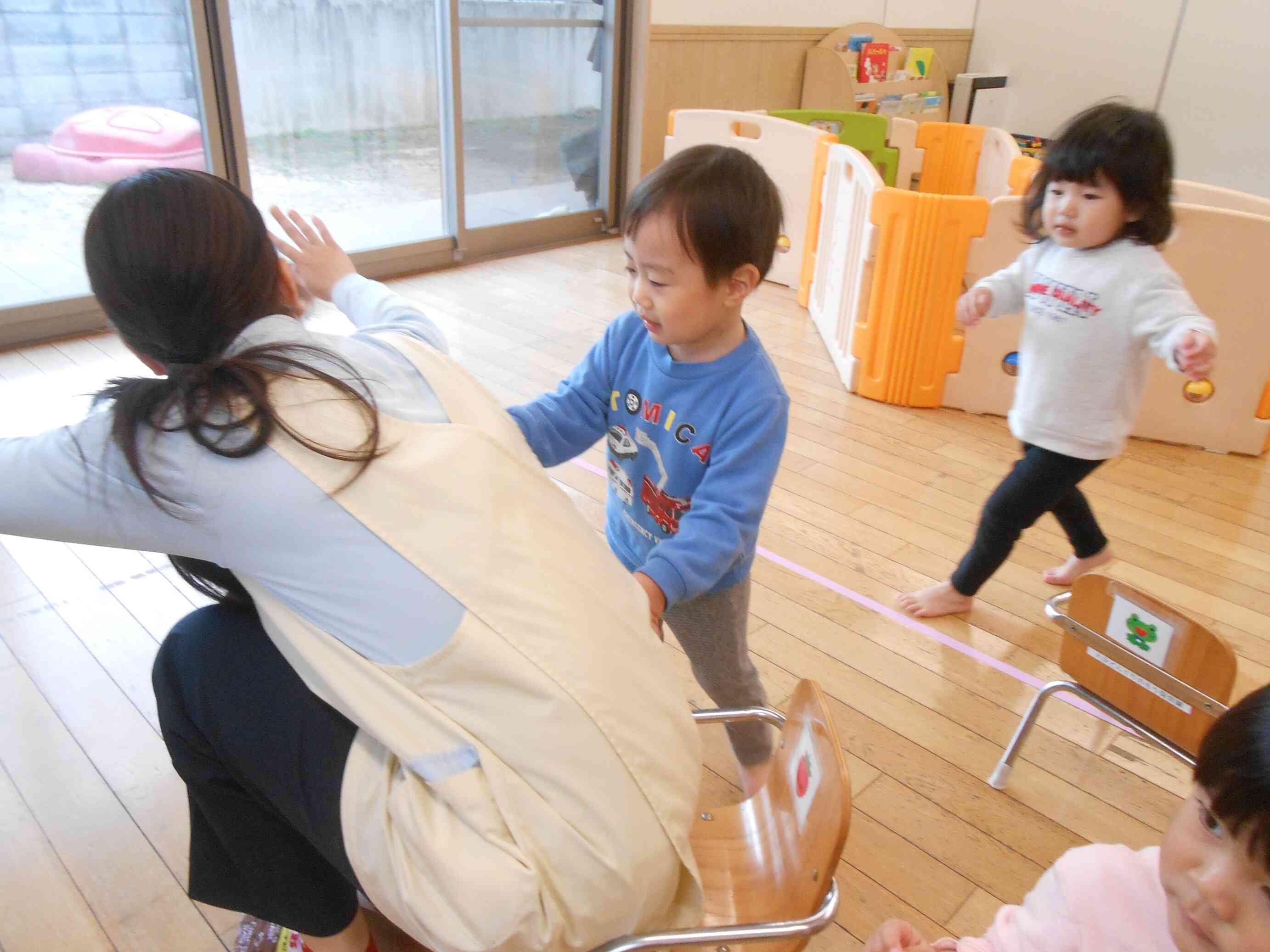 先生ーそこ、僕の席です！