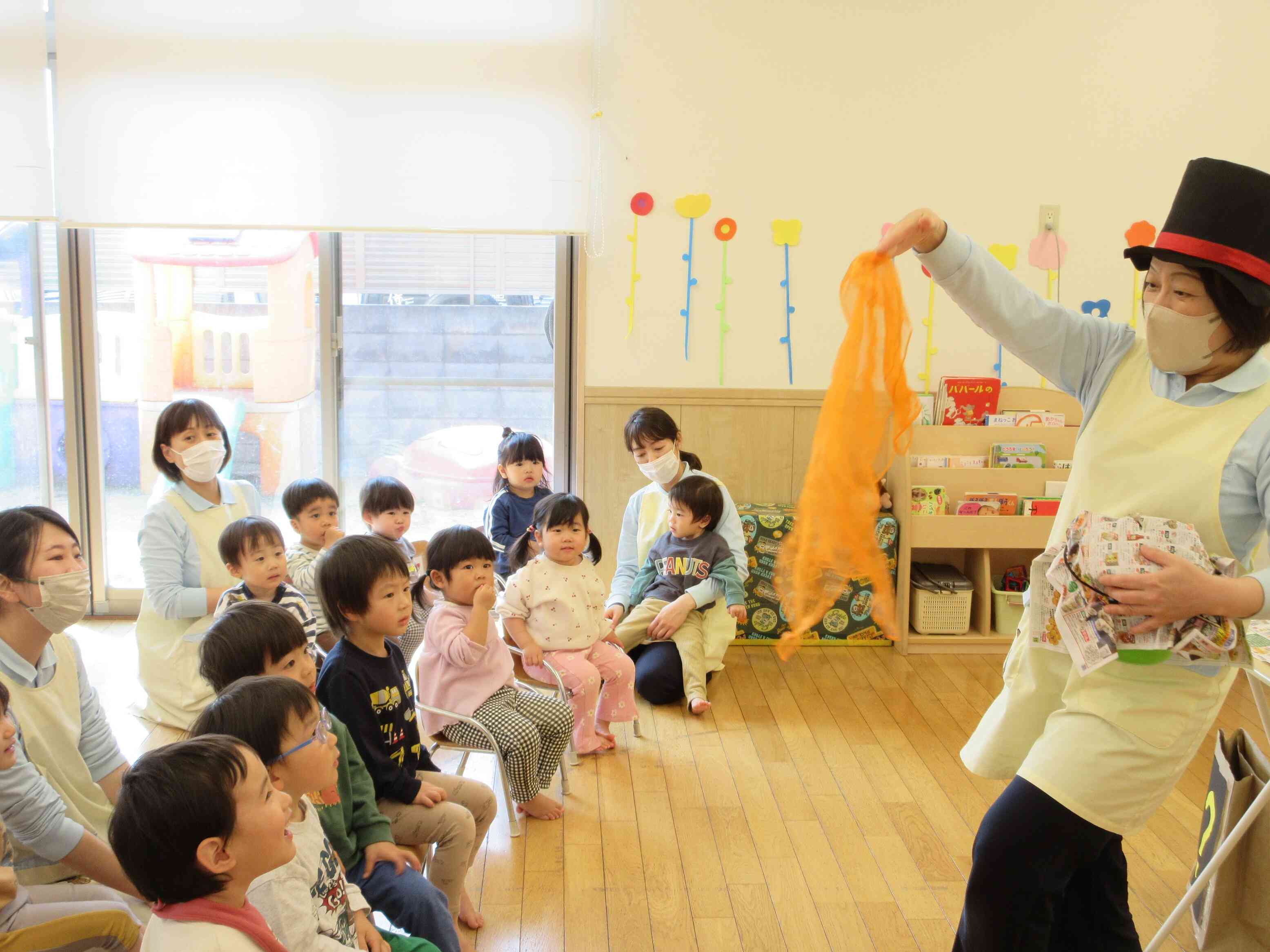 ハンカチ出てきました