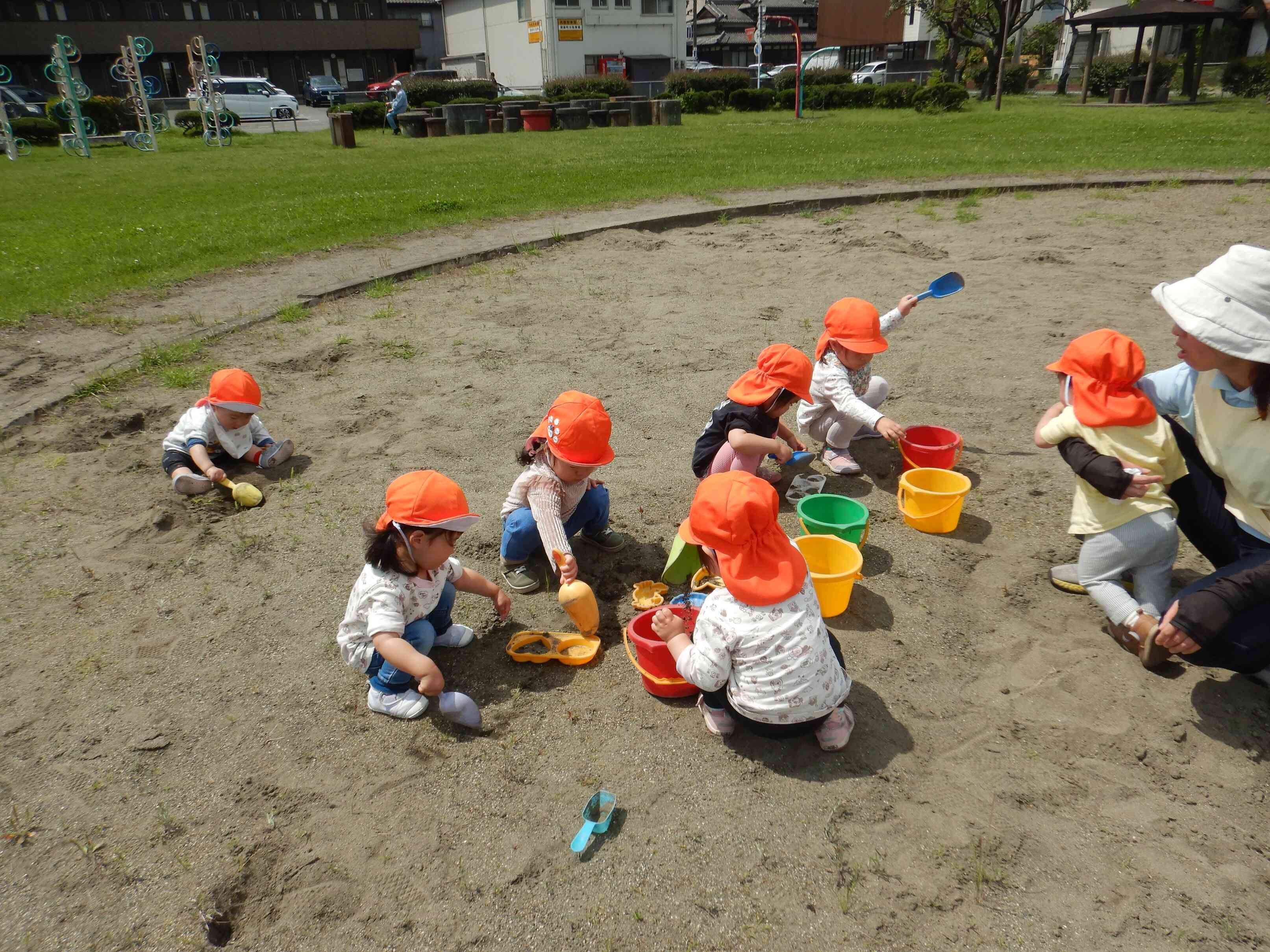 5月　戸外遊び