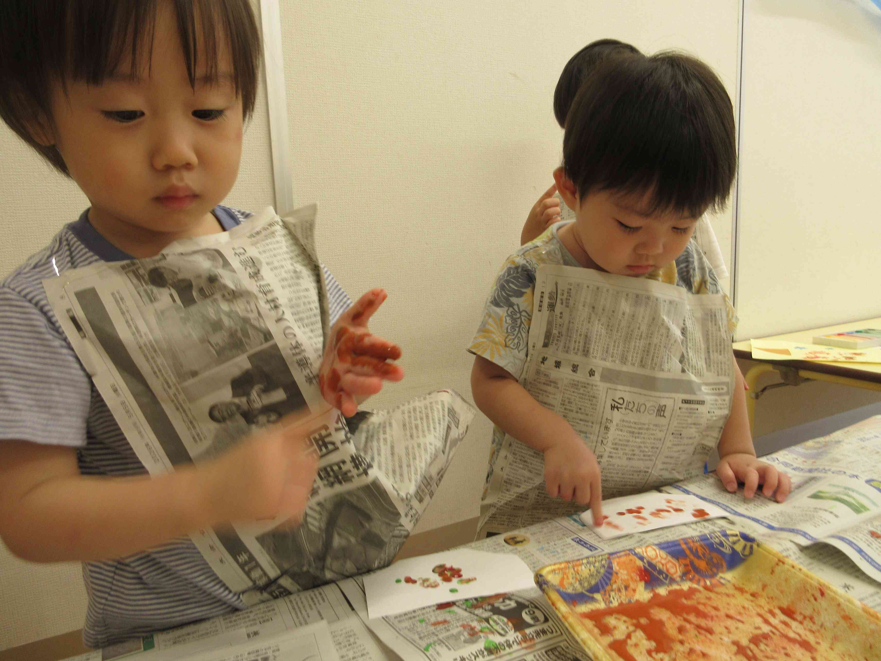 うーん、次はどの色にしようかな～
